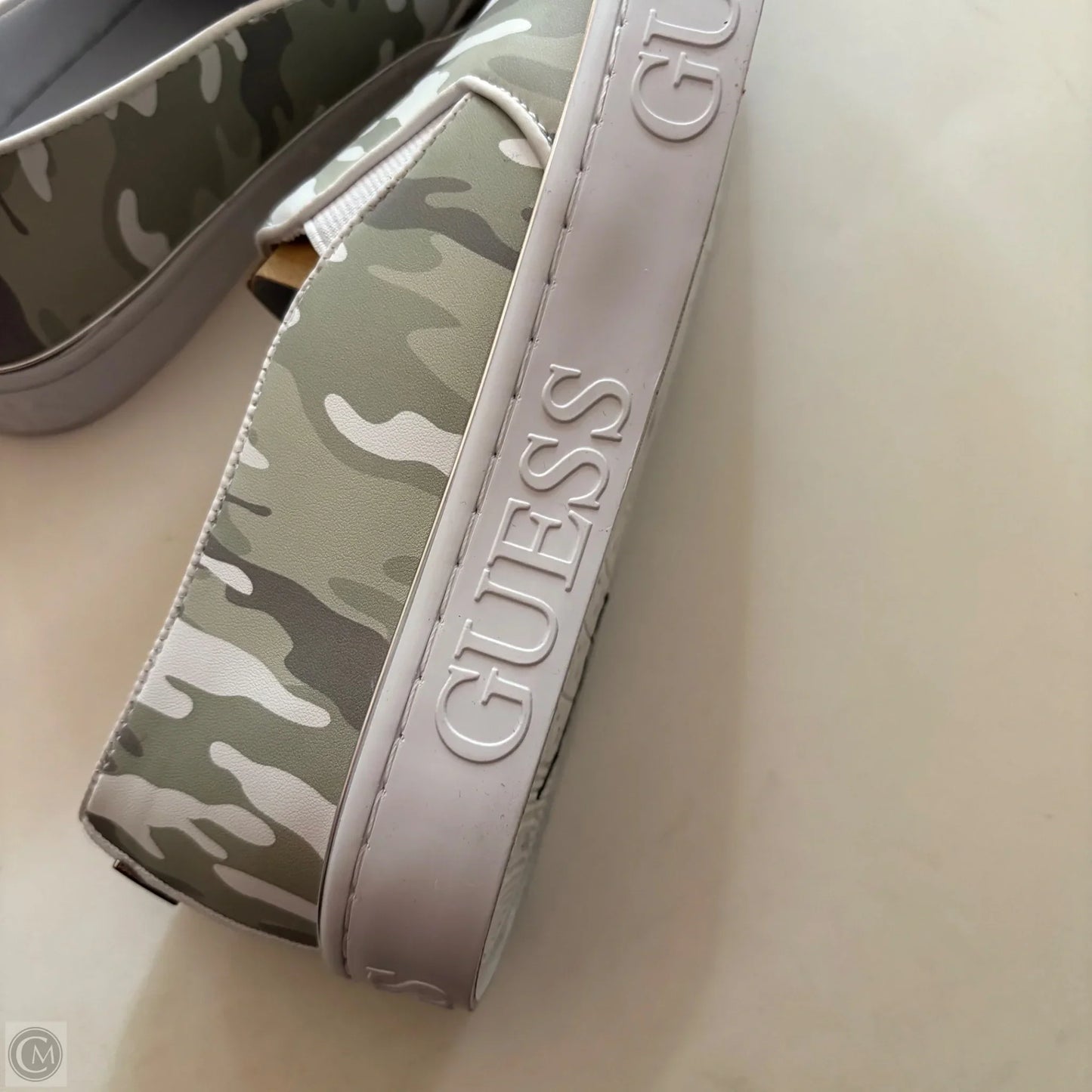 Shoes Flats By Guess In Camouflage Print, Size: 8