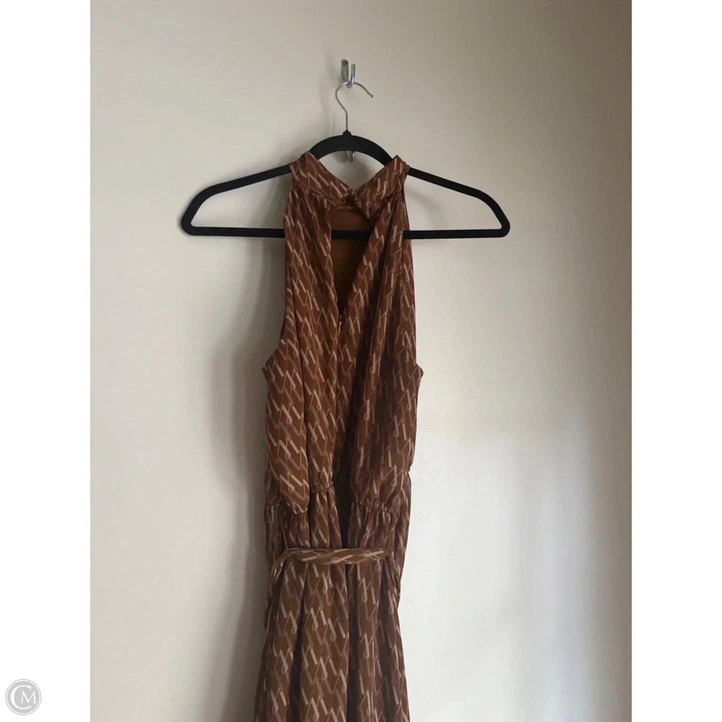 Dress Casual Maxi By Worthington In Brown, Size: L