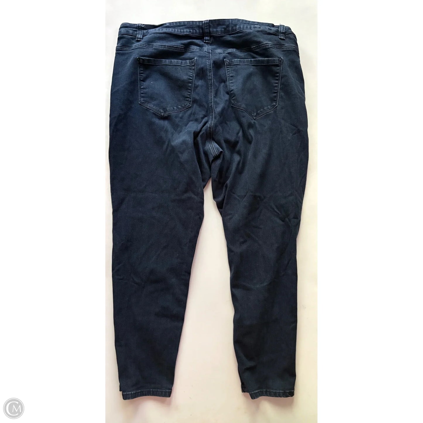 Jeans Straight By Kensie In Blue, Size: 22