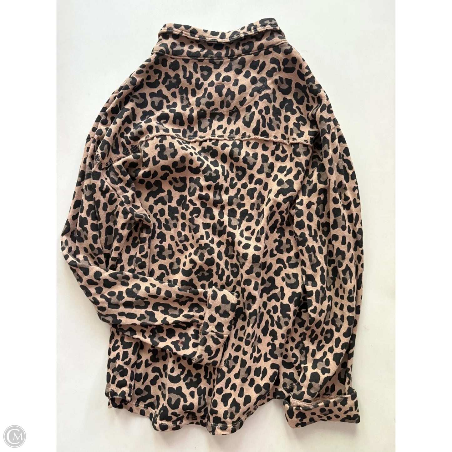 Top Long Sleeve By Kensie In Animal Print, Size: S