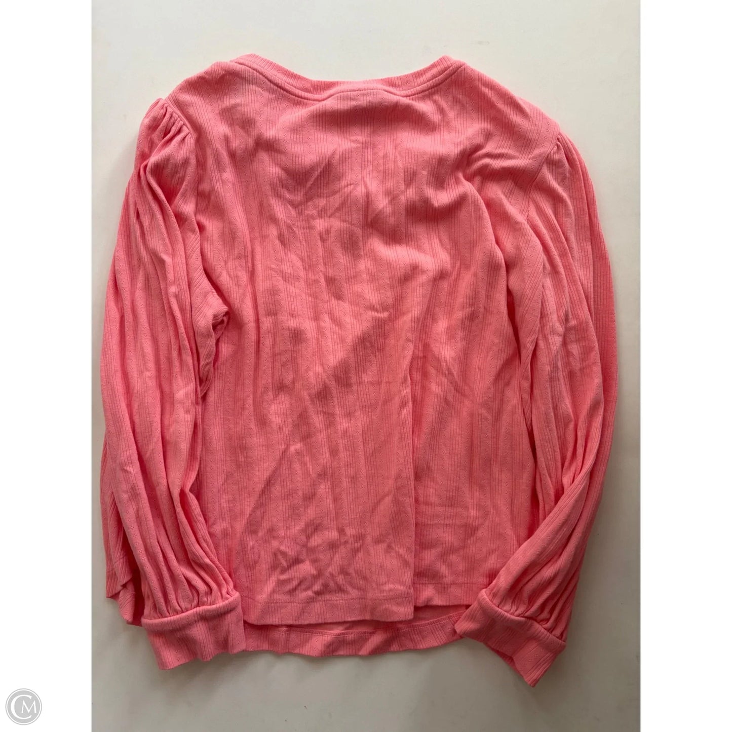 Top Long Sleeve By On 34th In Pink, Size: 2x