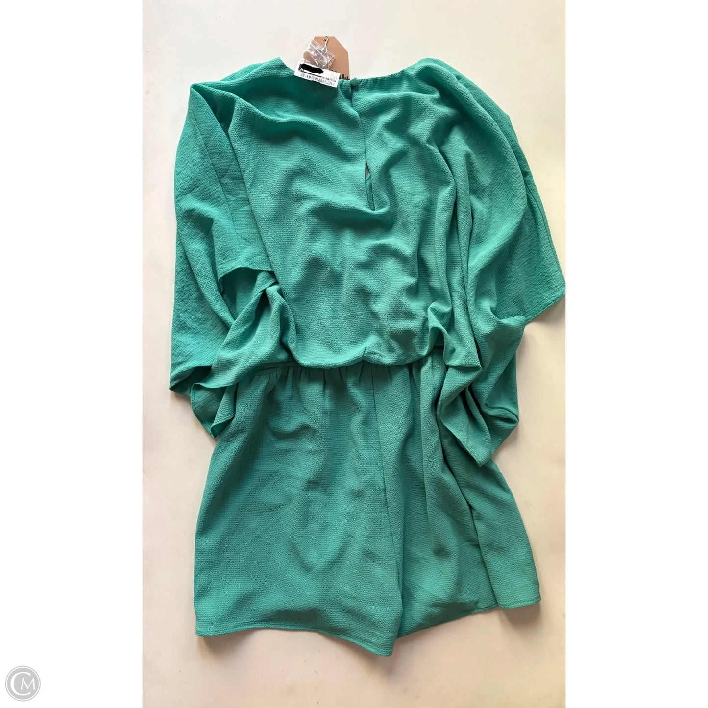 Romper By Main Strip In Green, Size: L