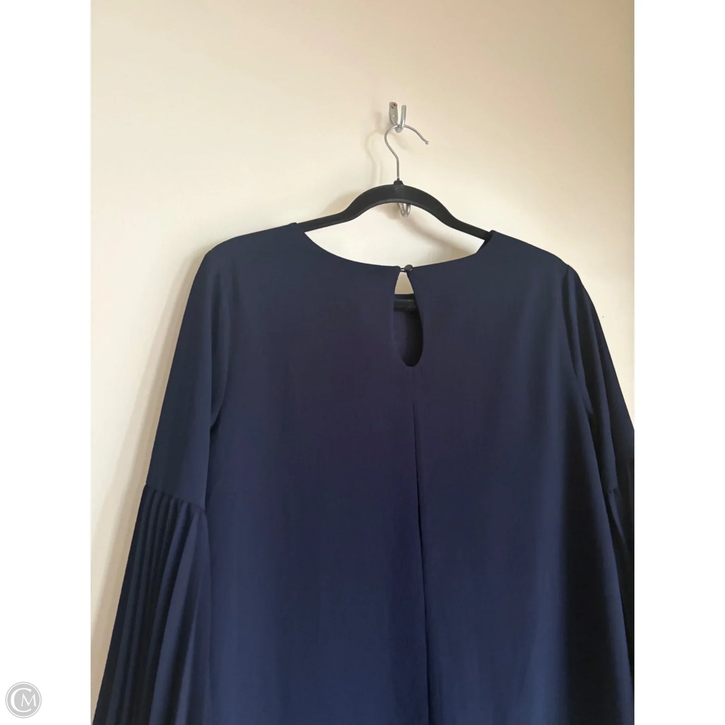 Dress Casual Midi By Cato In Navy, Size: S