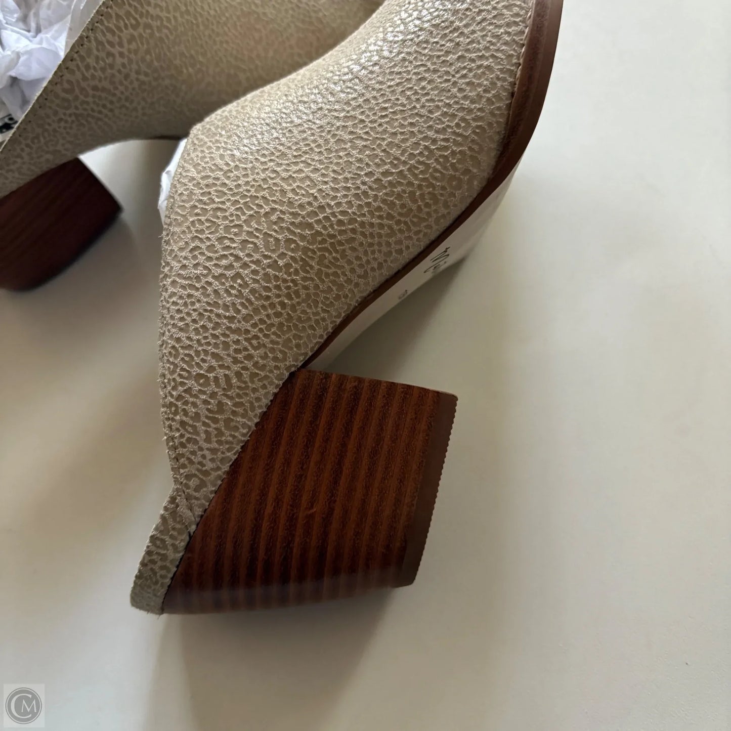 Boots Ankle Heels By Matisse In Cream, Size: 7.5