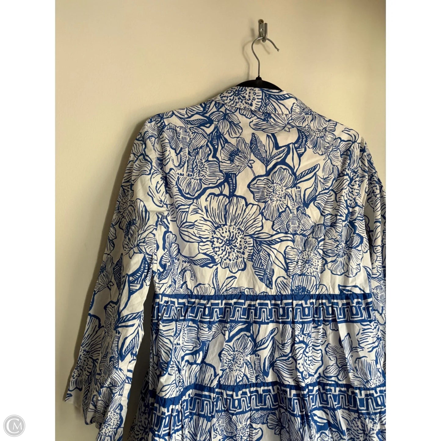 Dress Designer By Lilly Pulitzer In Blue, Size: 4