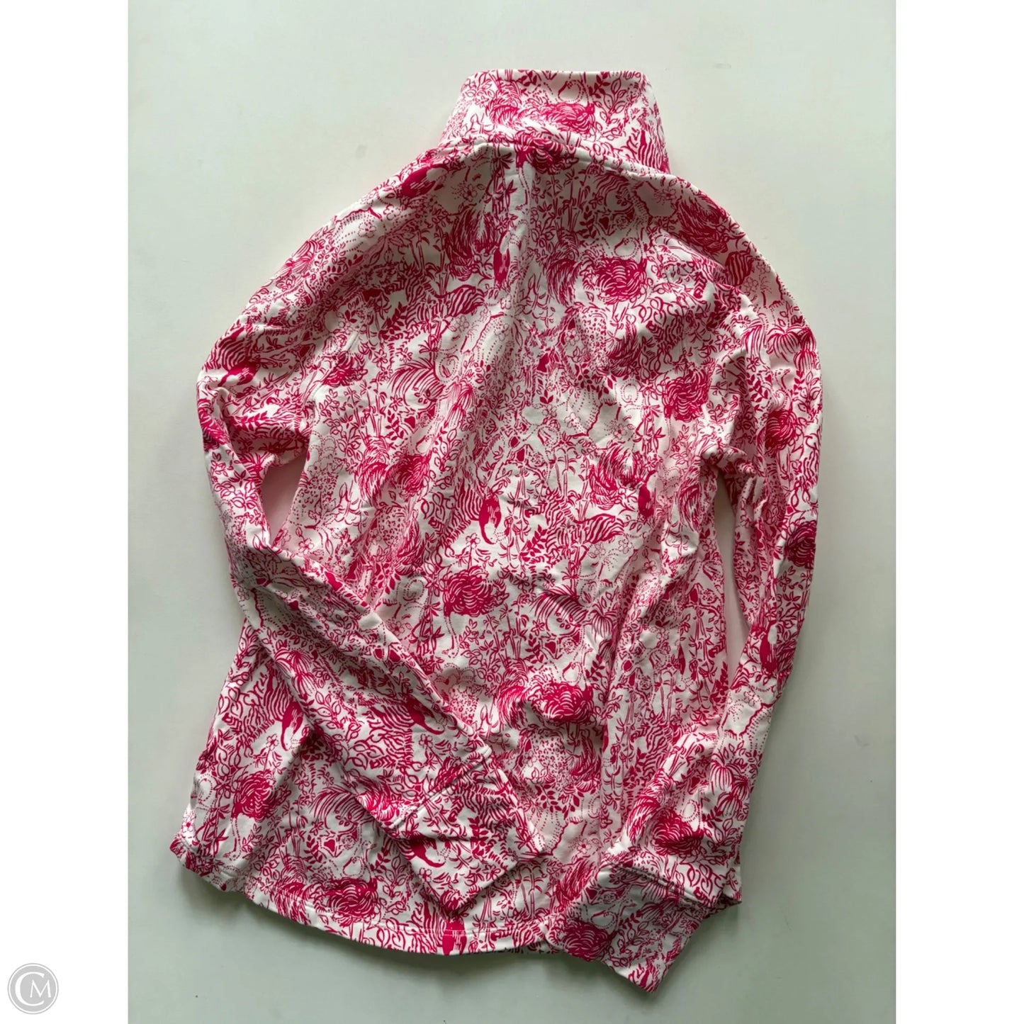 Top Long Sleeve Designer By Lilly Pulitzer In Pink, Size: Xxs