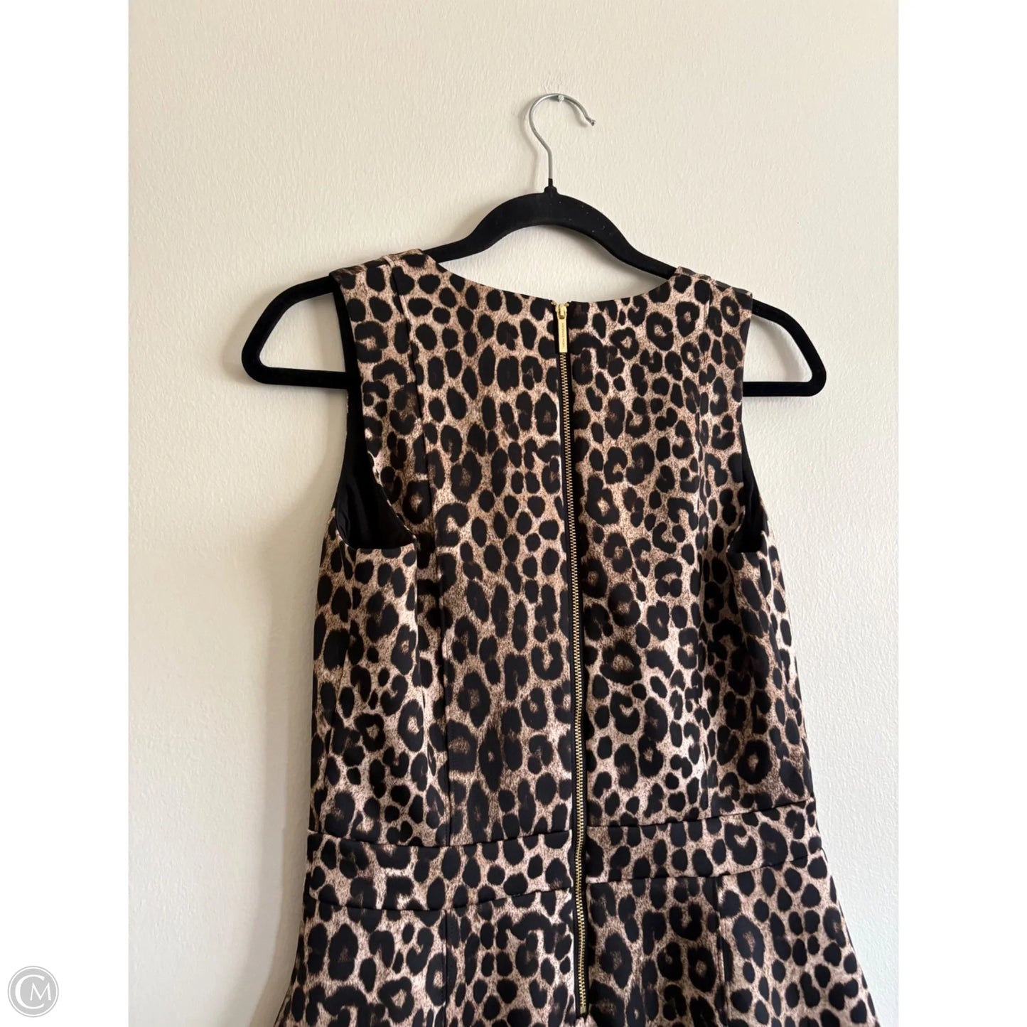 Dress Designer By Michael Kors In Animal Print, Size: S