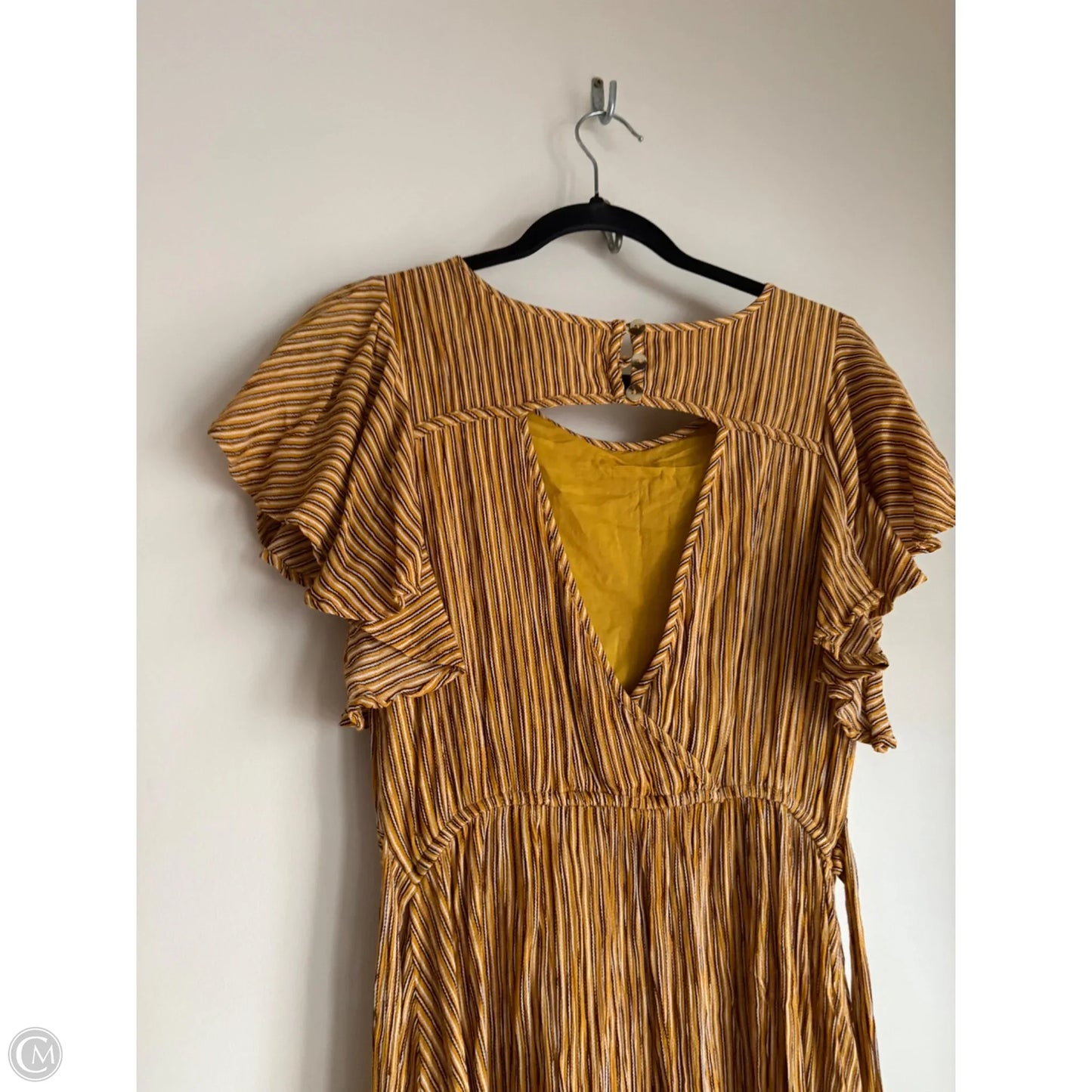 Dress Casual Midi By Band Of Gypsies In Striped Pattern, Size: S