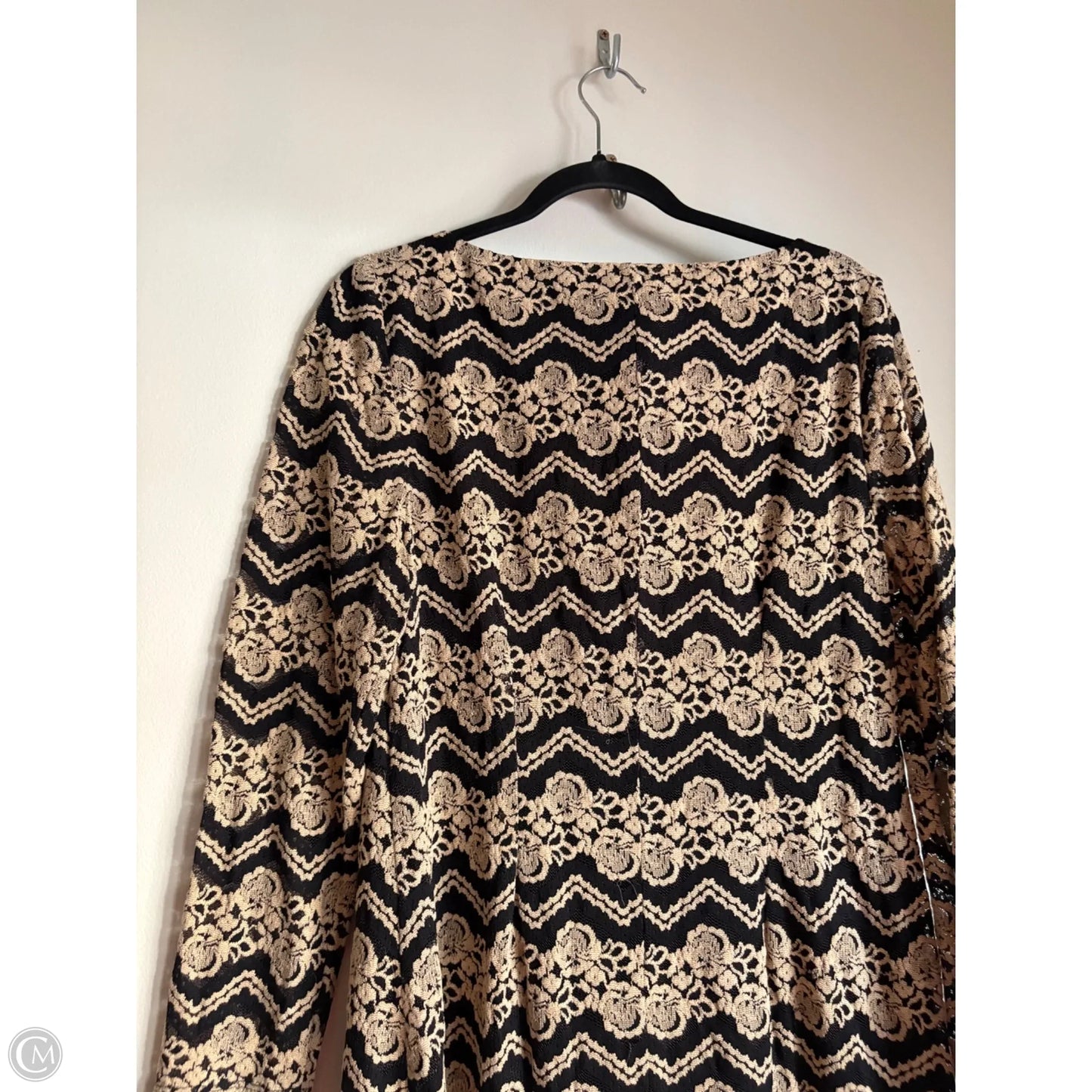 Dress Work By Jessica Howard In Black & Brown, Size: L