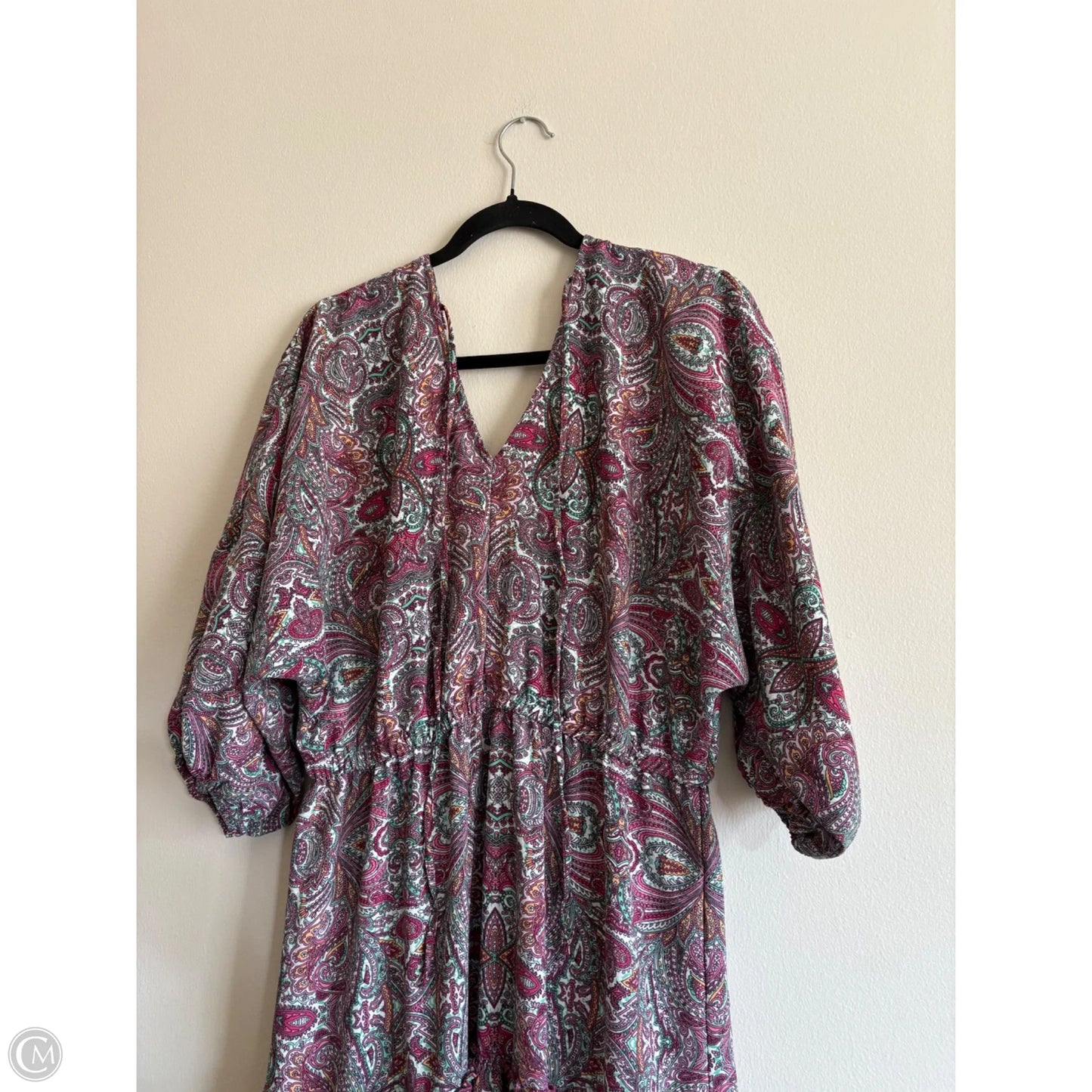 Dress Casual Maxi By Cato In Paisley Print, Size: L