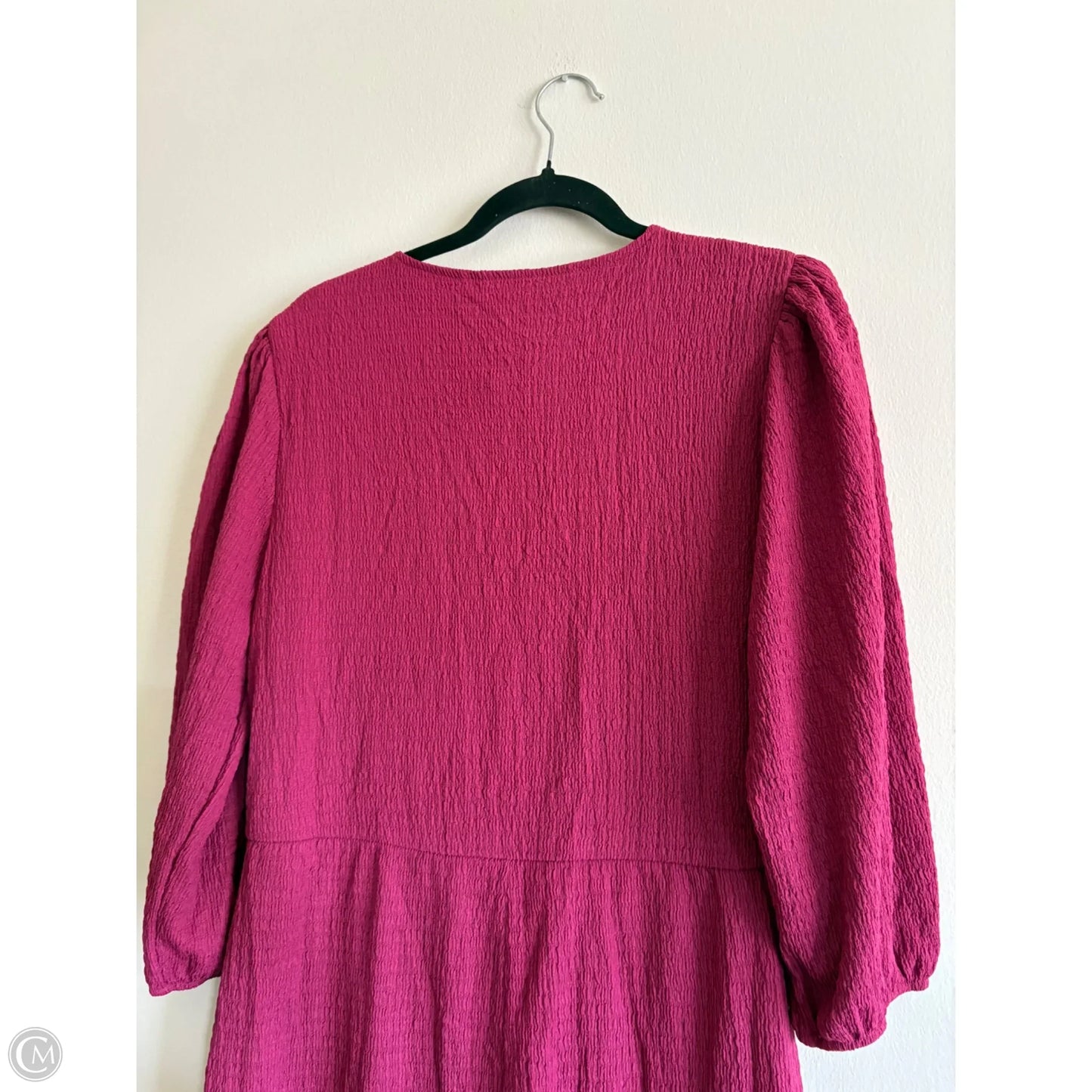 Dress Casual Midi By Cato In Pink, Size: Xl