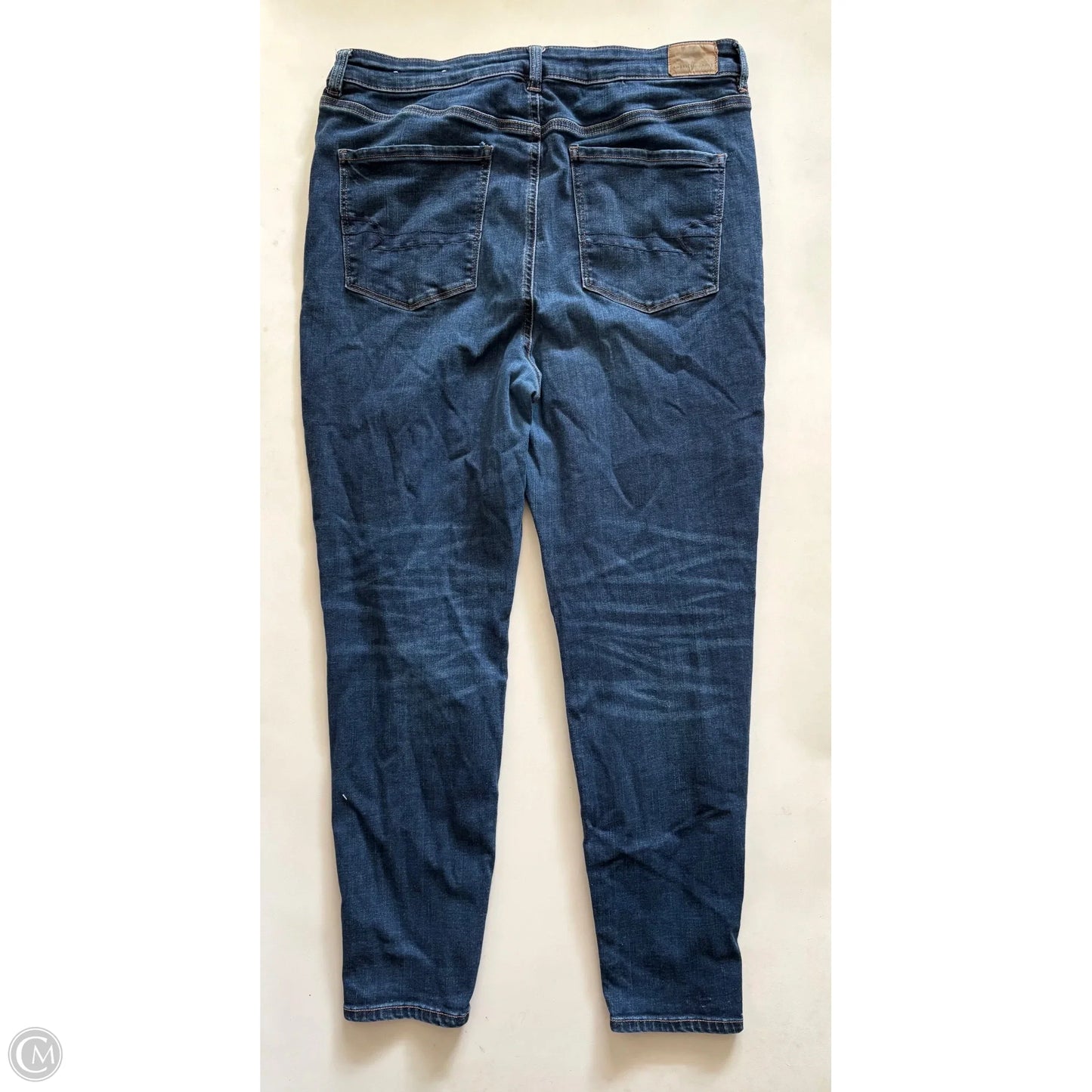 Jeans Skinny By American Eagle In Blue, Size: 18