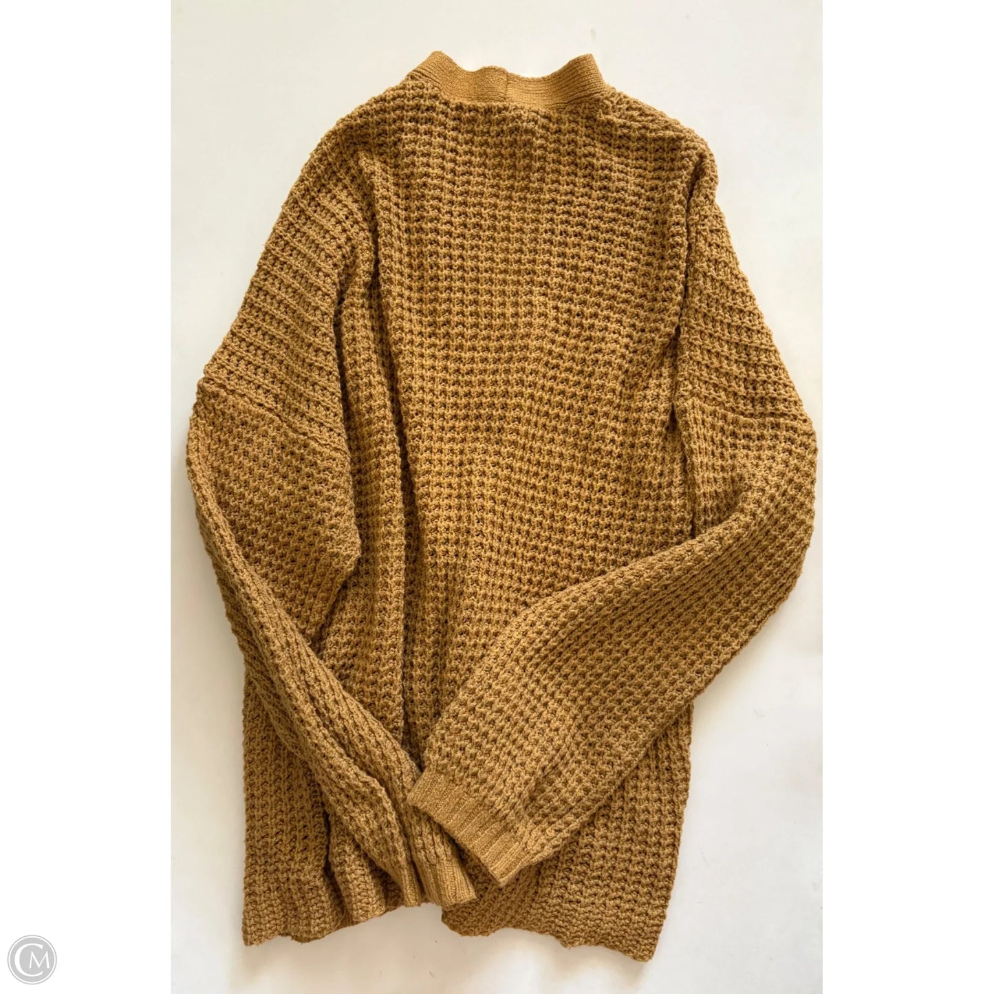 Sweater Cardigan By American Eagle In Brown, Size: 2x