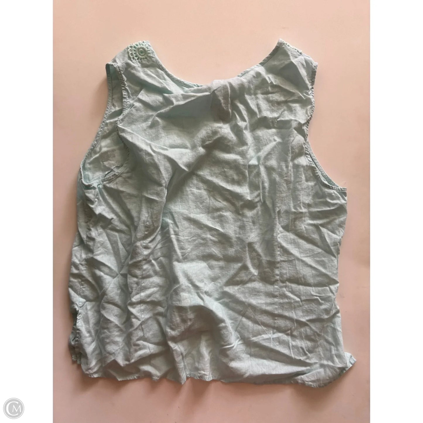 Top Sleeveless By Cynthia Rowley In Blue, Size: 2x