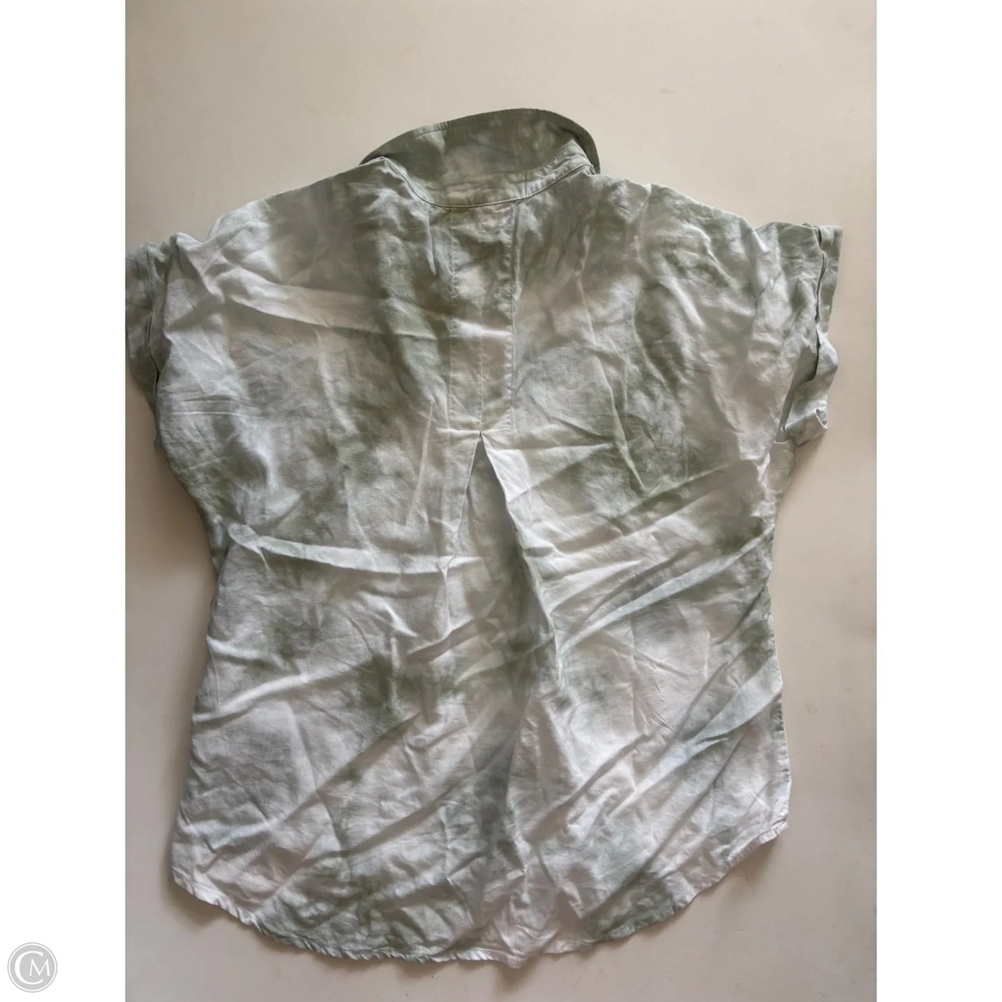 Top Short Sleeve By Cloth & Stone In Green, Size: Xs