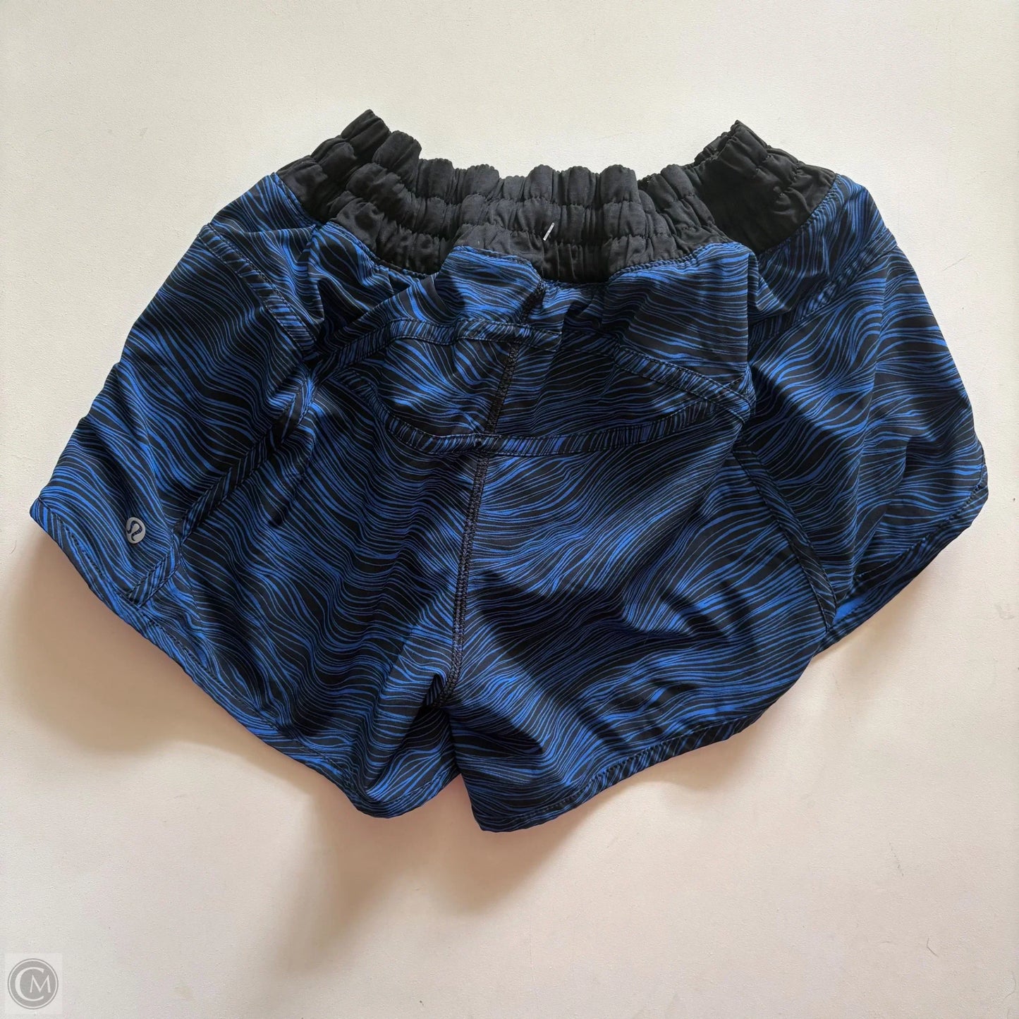 Athletic Shorts By Lululemon In Blue, Size: 8