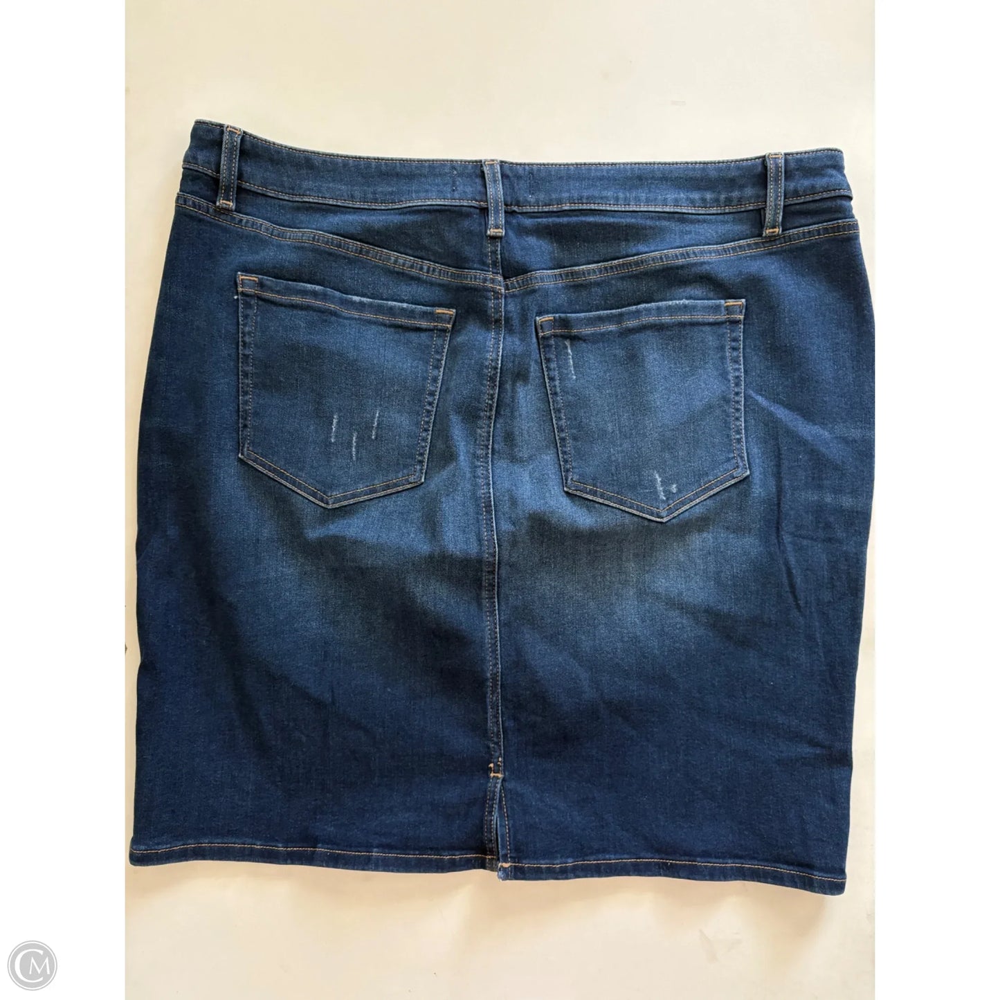 Skirt Mini & Short By Lane Bryant In Blue, Size: 18