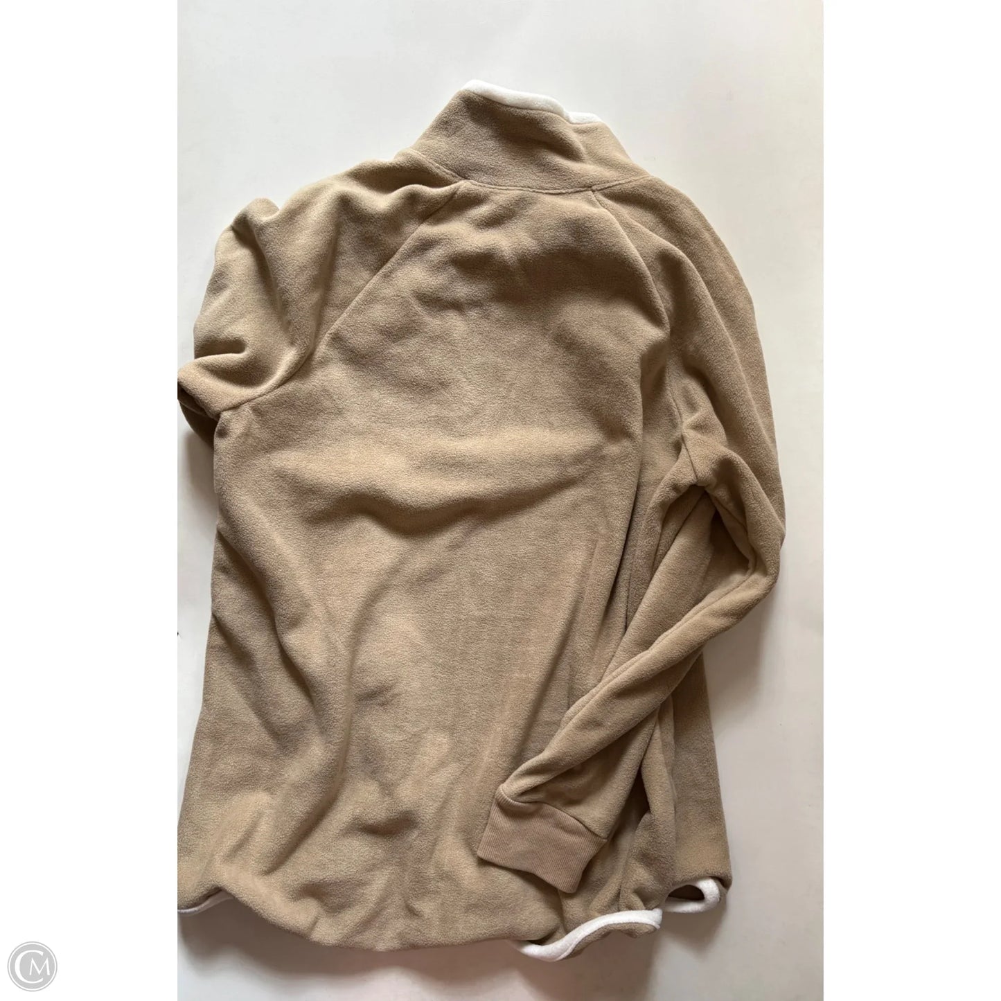 Jacket Faux Fur & Sherpa By Crown And Ivy In Tan, Size: Xl