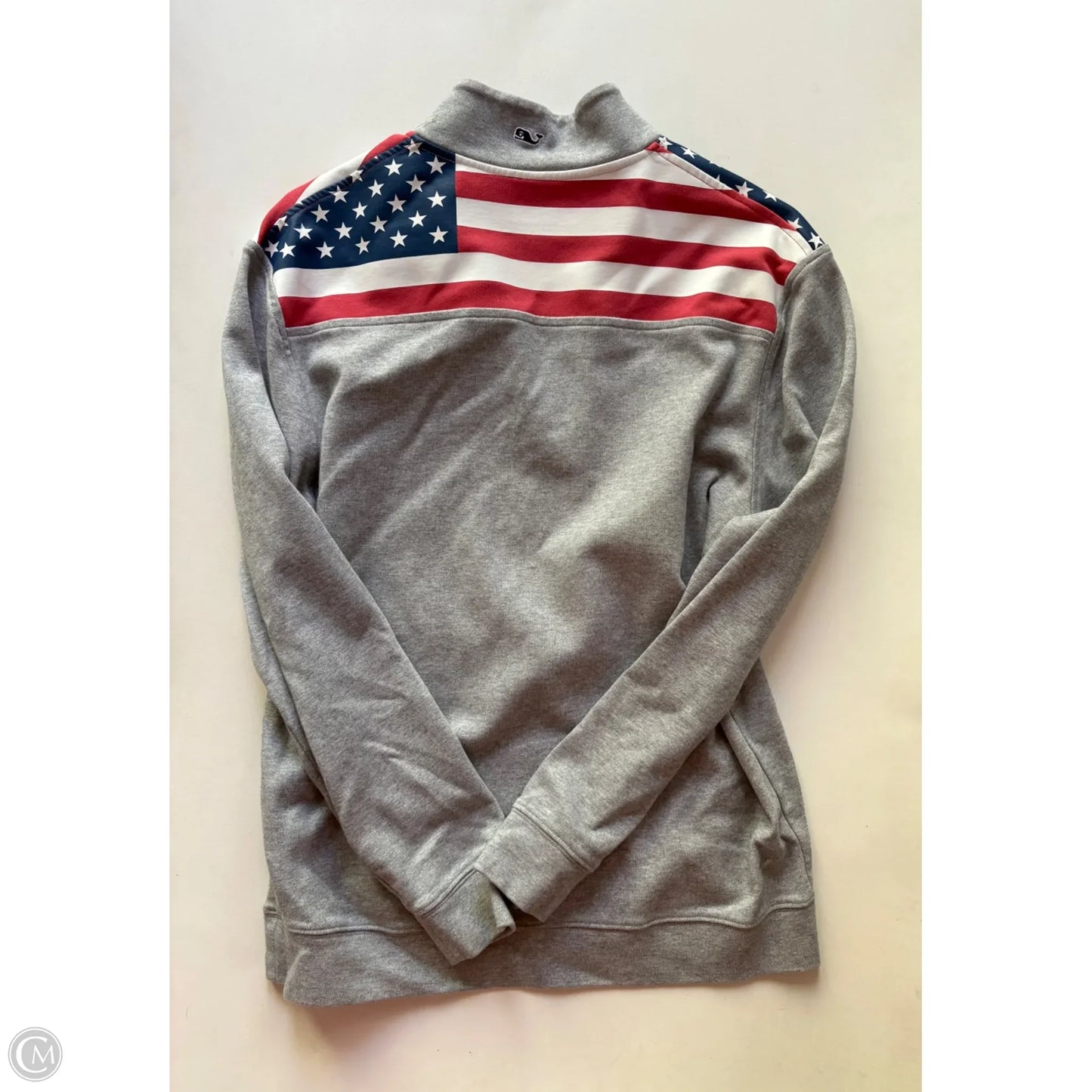 Athletic Jacket By Vineyard Vines In Grey, Size: S