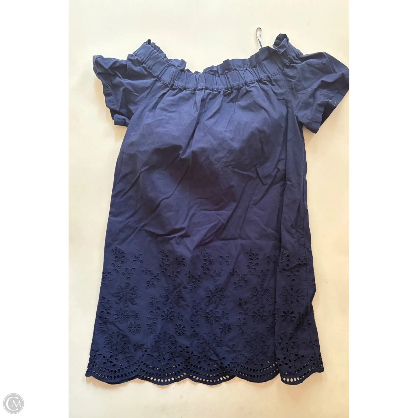 Dress Casual Midi By Vineyard Vines In Blue, Size: Xxs