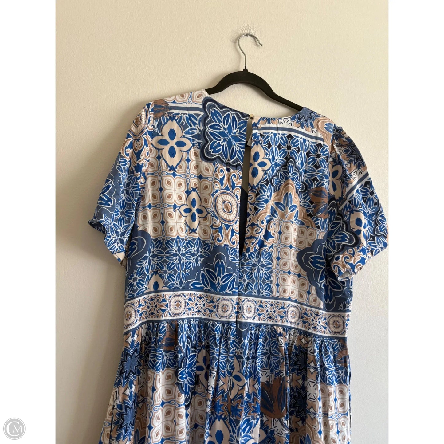 Dress Party Long By Talbots In Blue, Size: 16