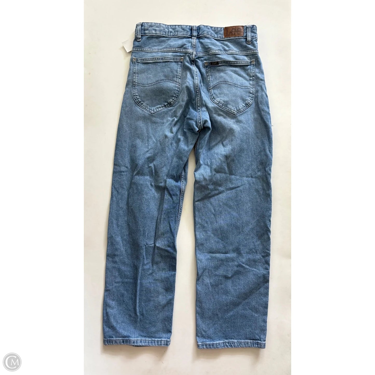 Jeans Straight By Lee In Blue, Size: 8