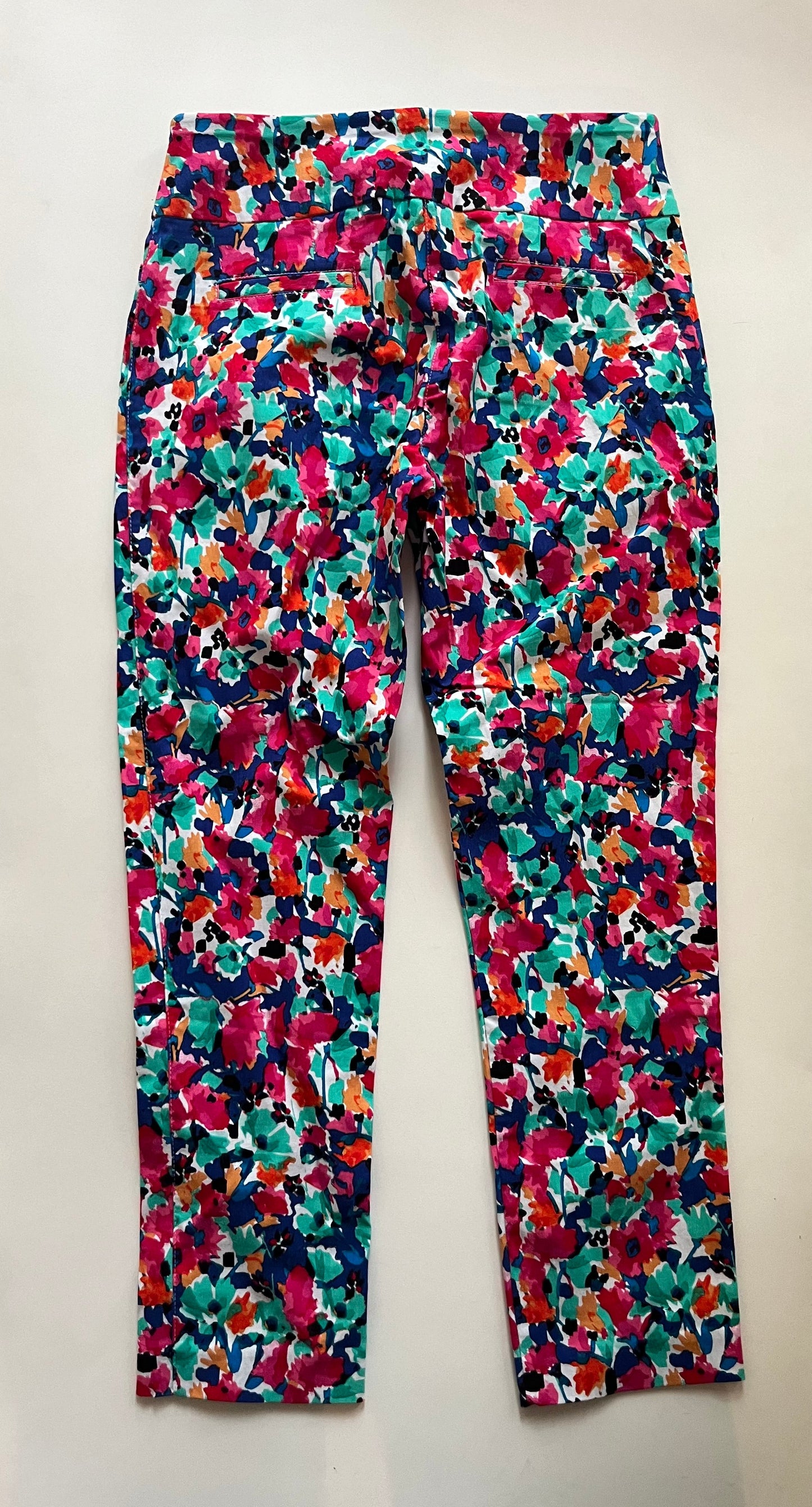 Floral Pants Ankle Attyre, Size M