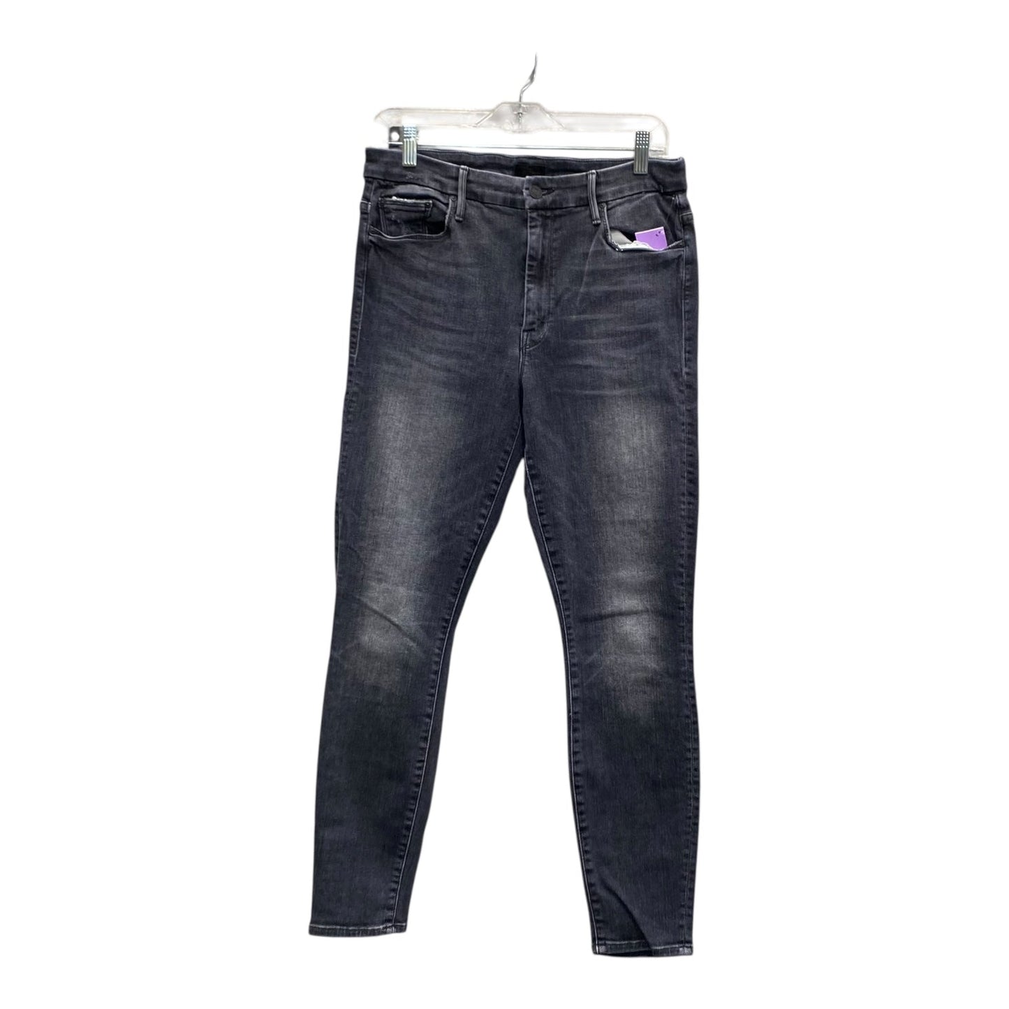 Jeans Designer By Mother Jeans In Grey, Size:12