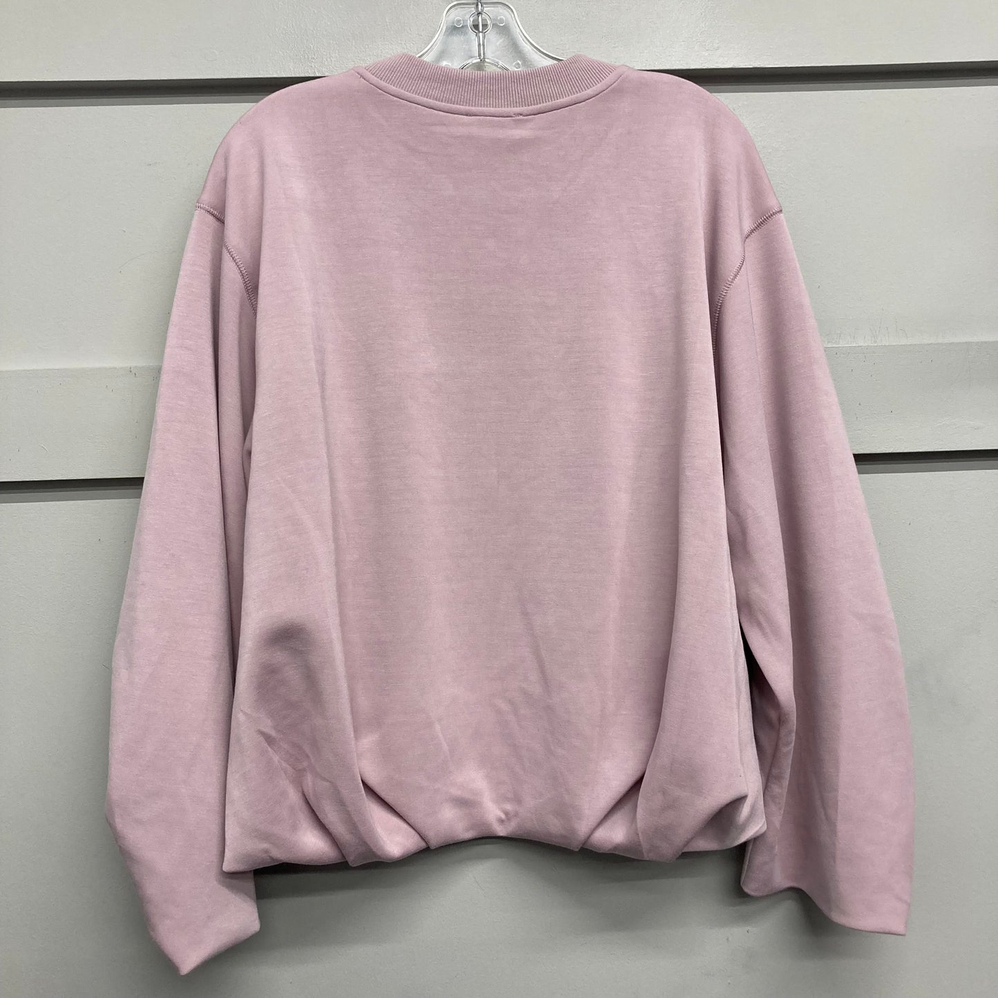 Athletic Sweatshirt Crewneck By Bluivy In Purple, Size:S