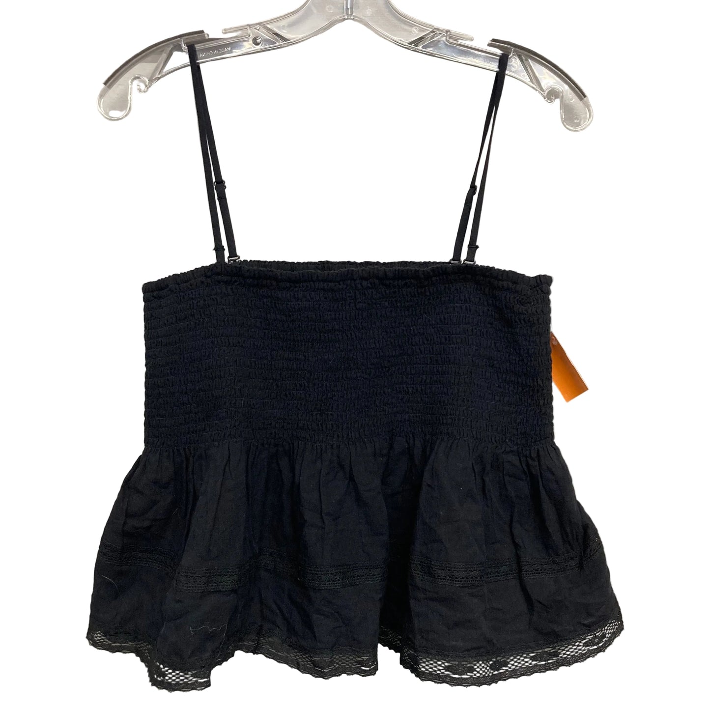 Top Sleeveless By American Eagle In Black, Size:L