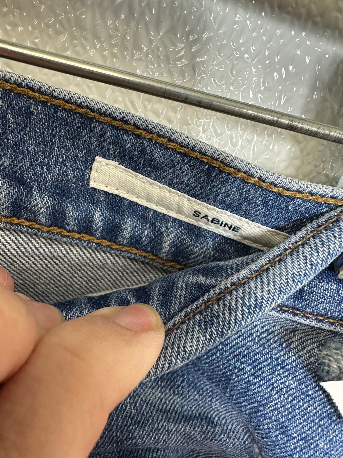 Jeans Straight By Citizens Of Humanity In Blue Denim, Size: 4