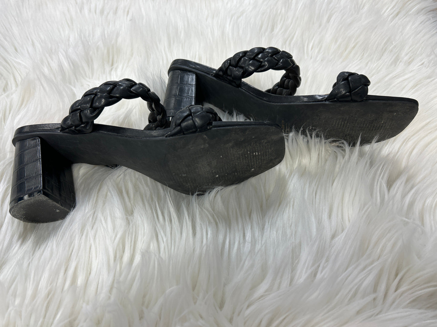 Shoes Heels Block By Sincerely Jules In Black, Size:9