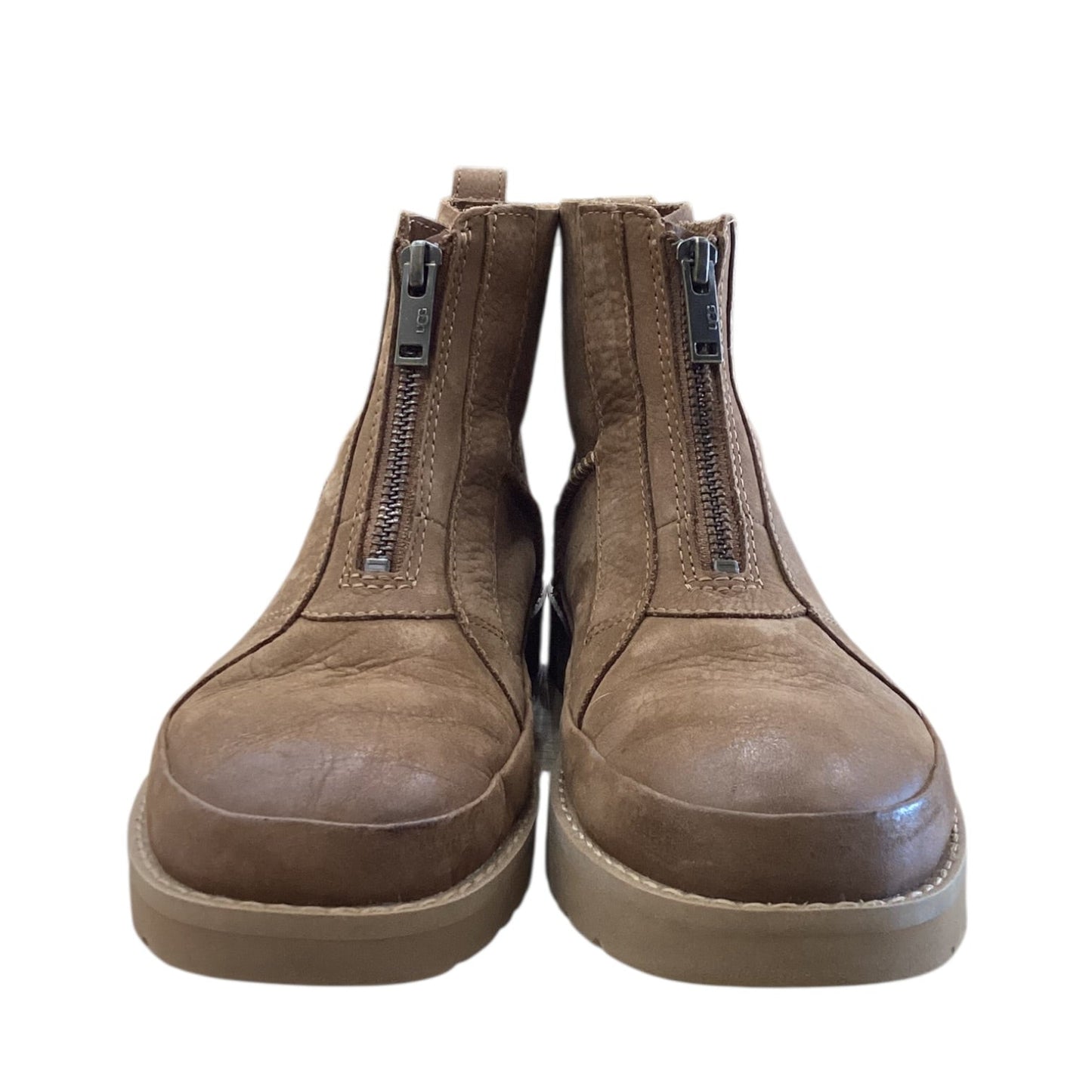 Boots Designer By Ugg In Brown, Size:6