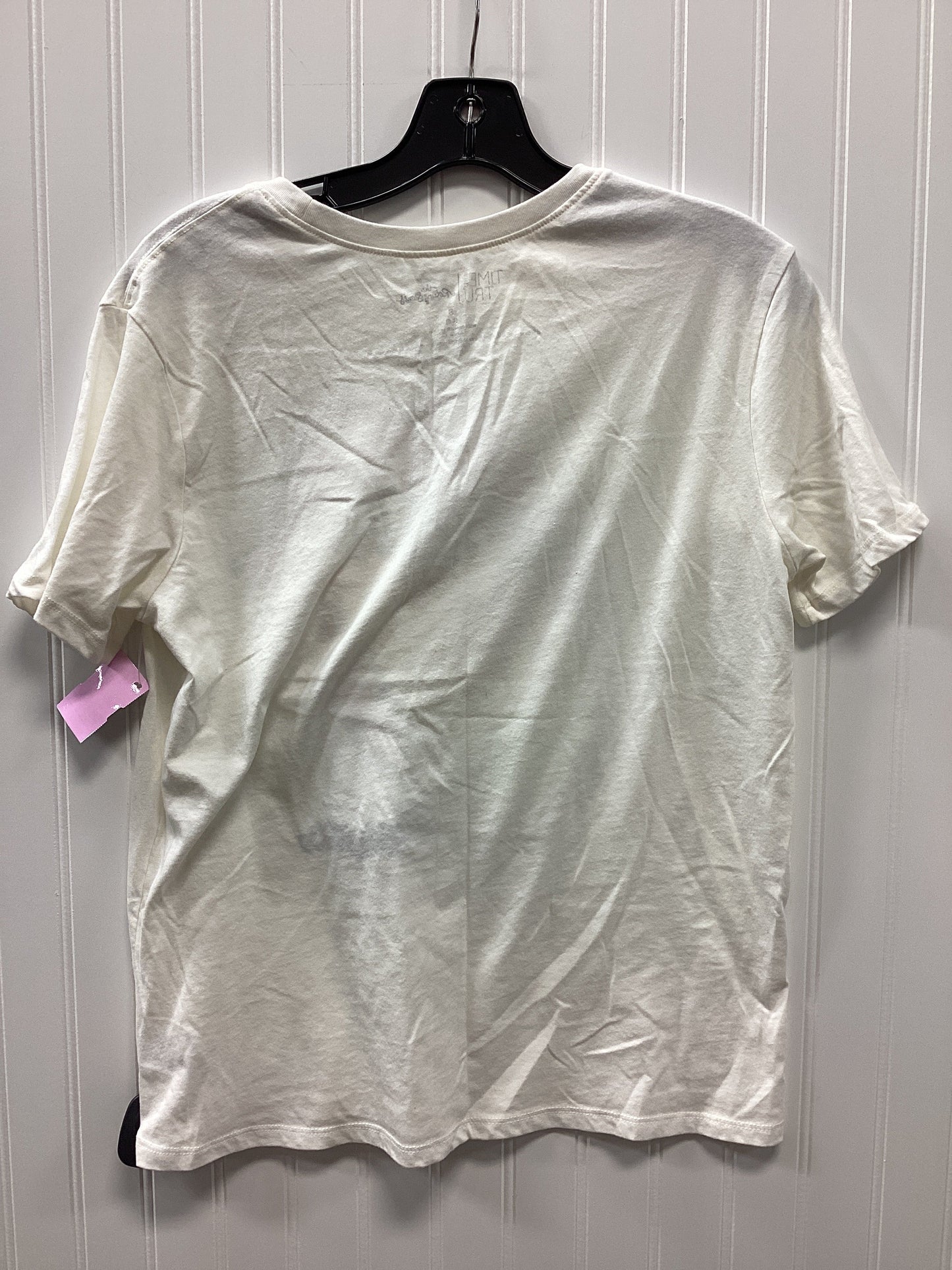 Top Ss By Time And Tru In Cream, Size:S
