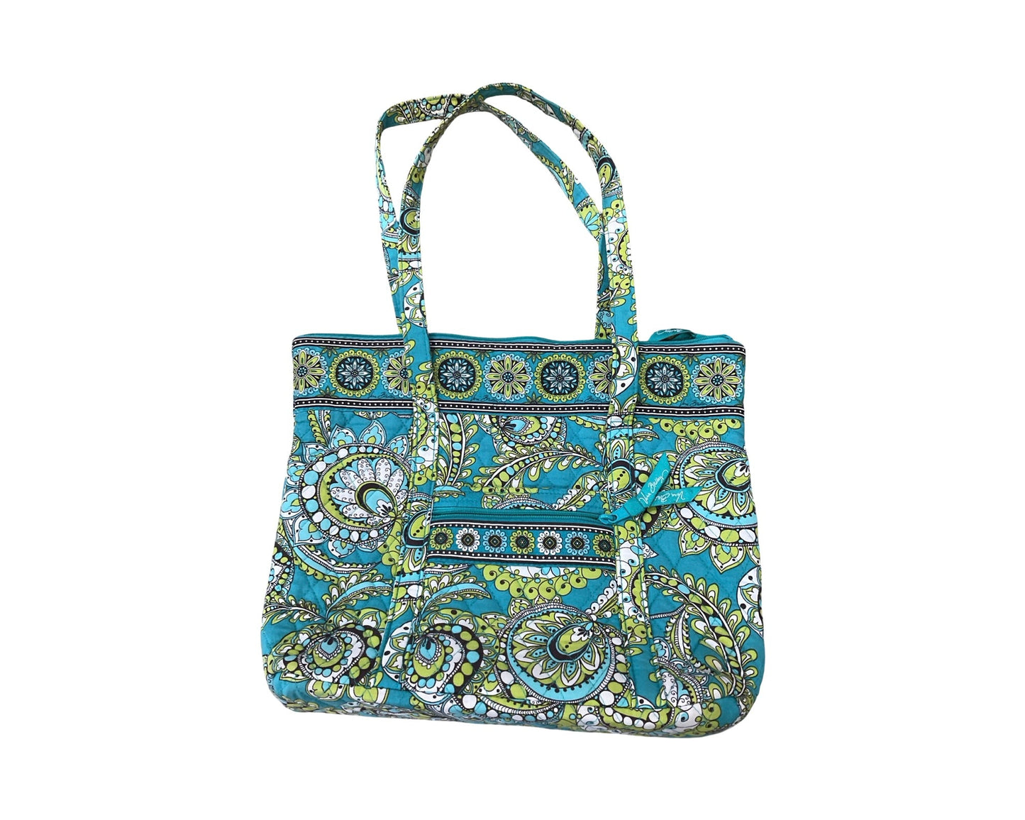 Handbag By Vera Bradley In Teal, Size:Large