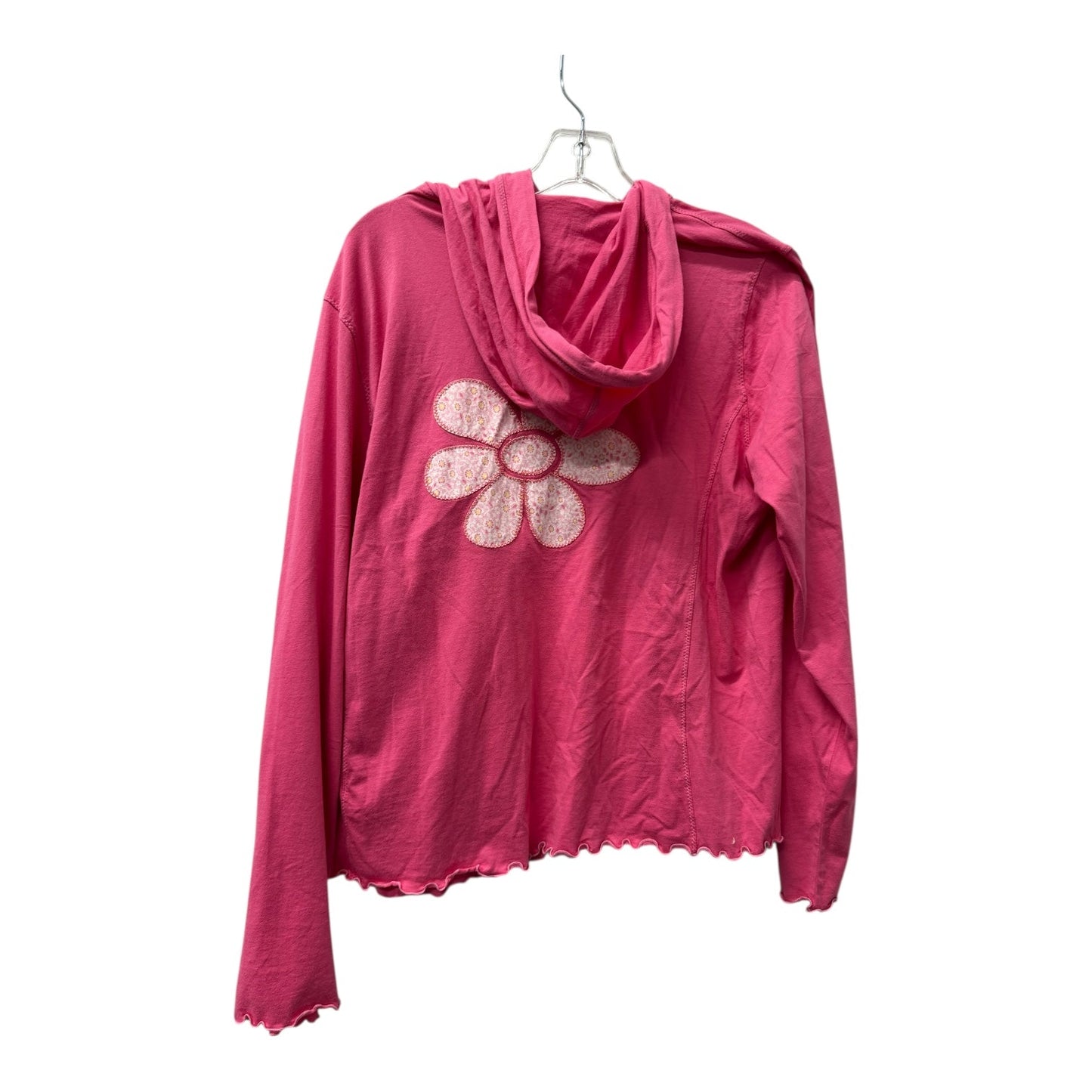 Athletic Jacket By Life Is Good In Pink, Size:Xl