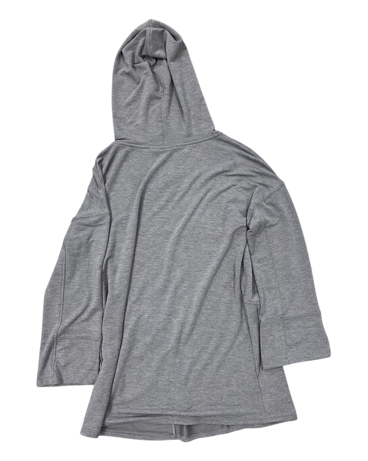 Sweatshirt Hoodie By Soft Surroundings In Taupe, Size:Xs