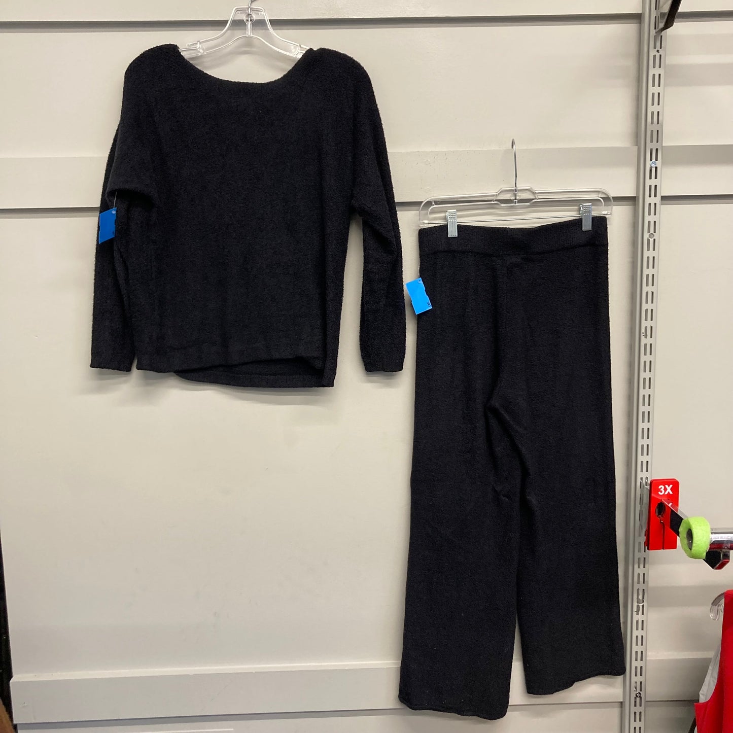 Lounge Set Pants By Rachel Zoe In Black, Size:M