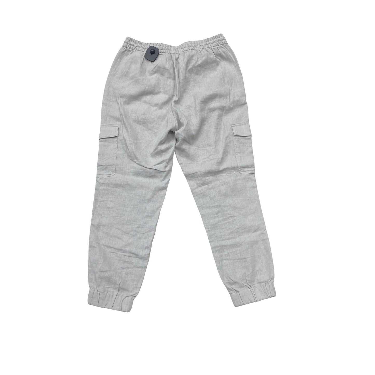 Pants Linen By Banana Republic In Grey, Size:XSP
