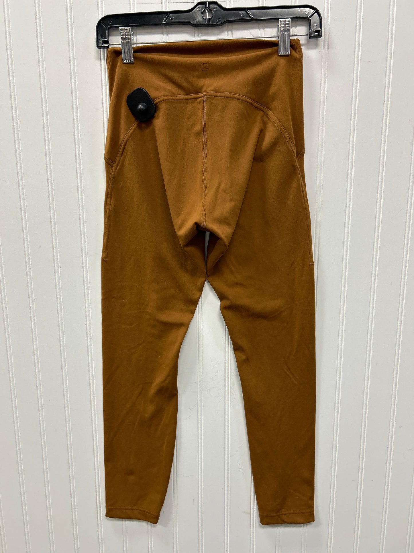 Athletic Leggings By Lululemon In Brown, Size:6