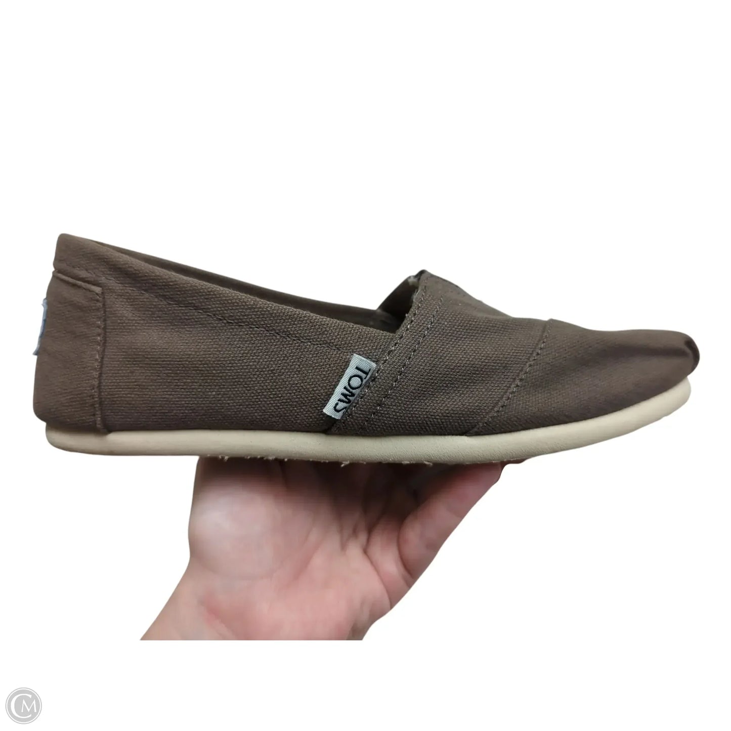 Shoes Flats By Toms In Brown, Size: 6