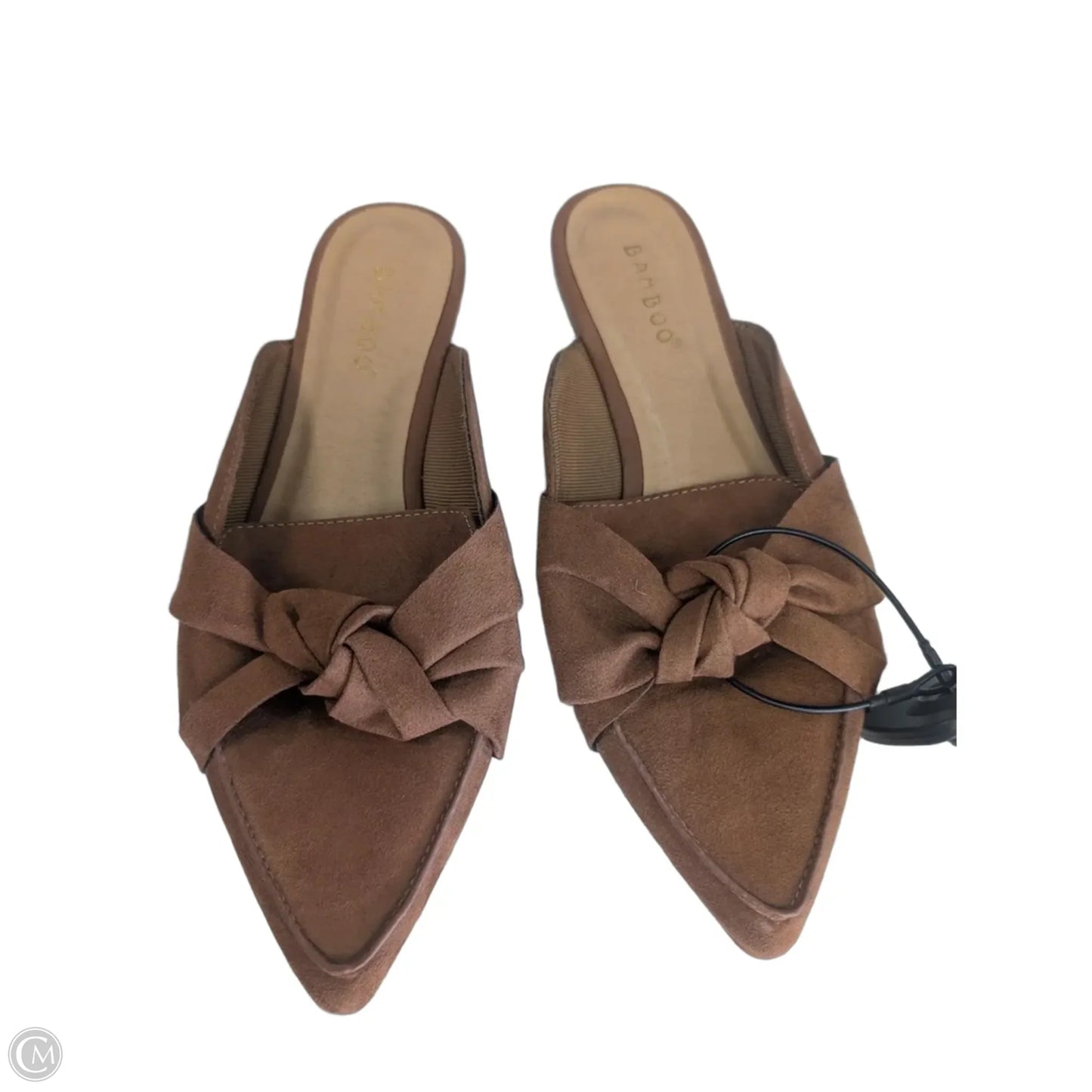 Shoes Flats By Bamboo In Brown, Size: 6.5