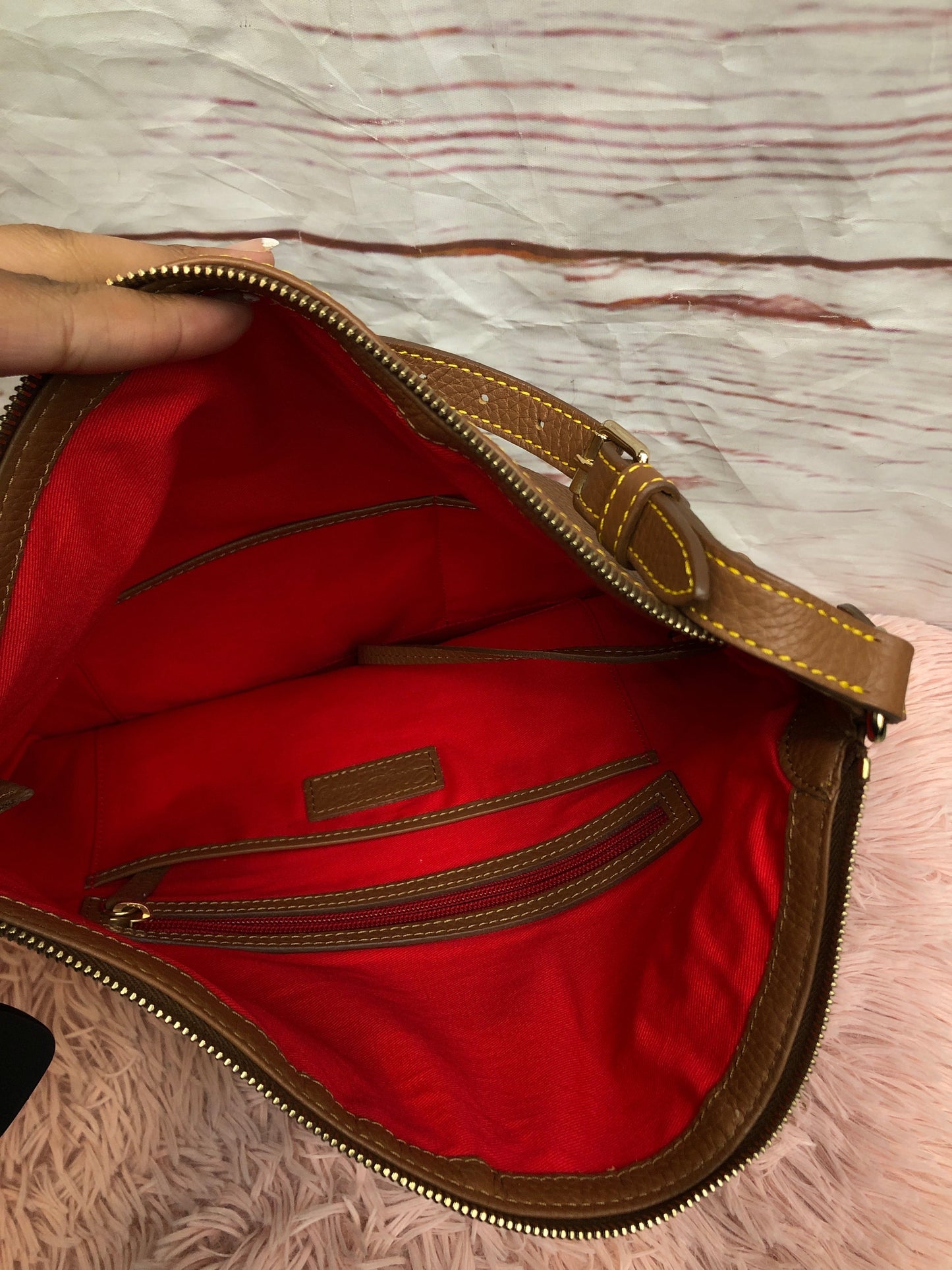 Handbag Designer By Dooney And Bourke Size: Large