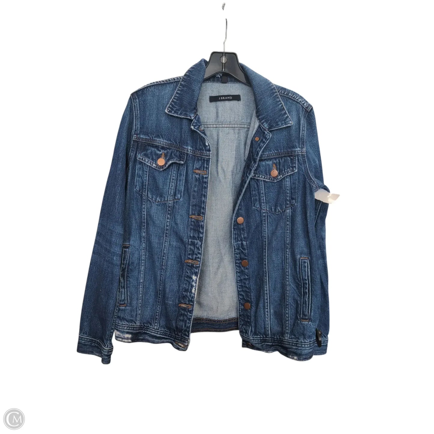 Jacket Denim By J Brand In Blue, Size: Xs