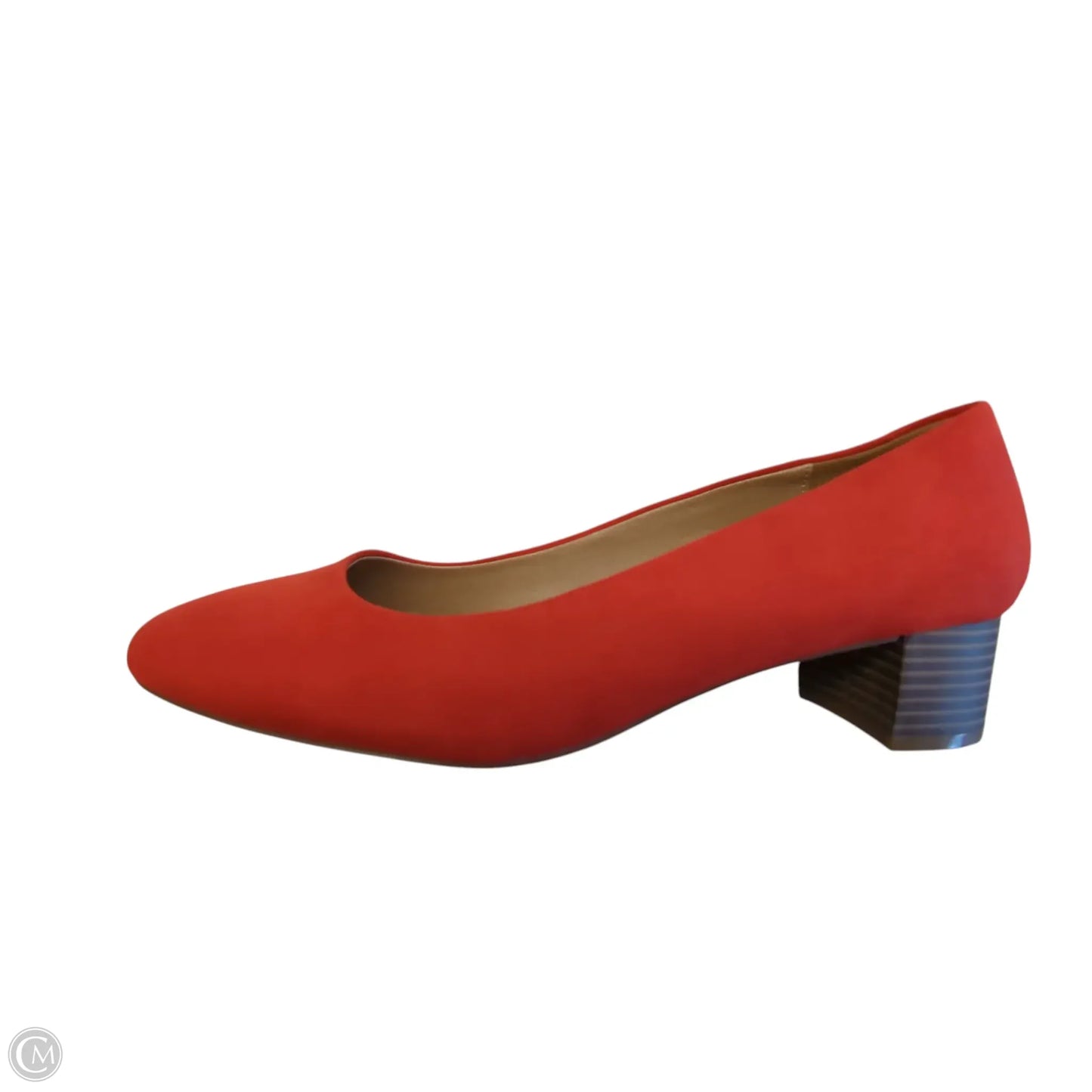 Shoes Heels Block By Loft In Red, Size: 10.5