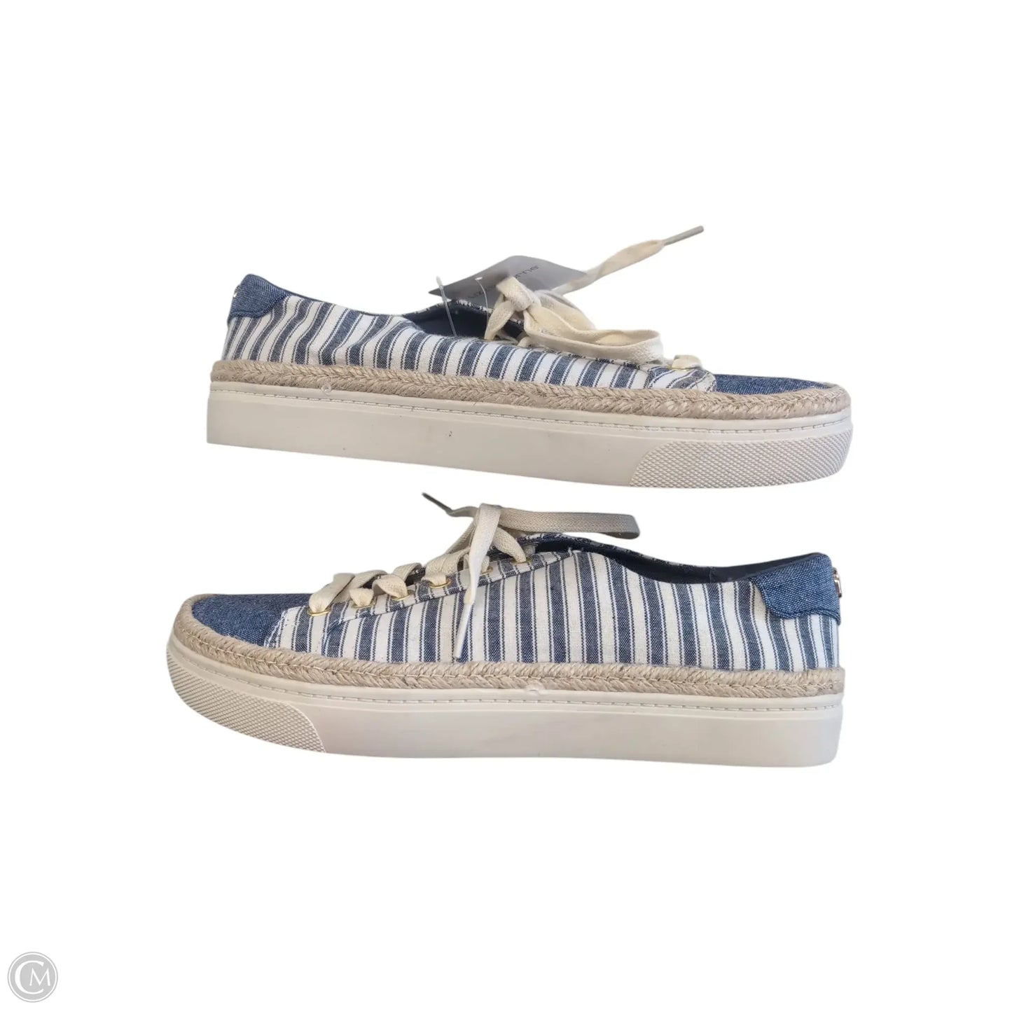 Shoes Flats By Liz Claiborne In Blue, Size: 7.5