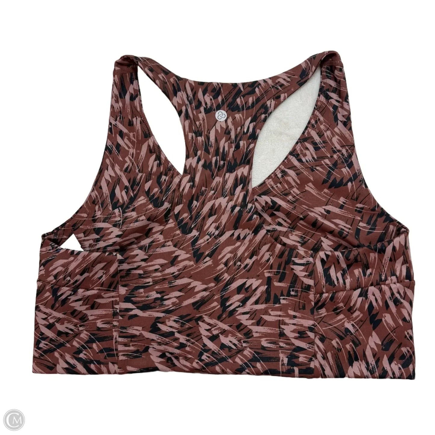 Athletic Bra By Zella In Brown, Size: L