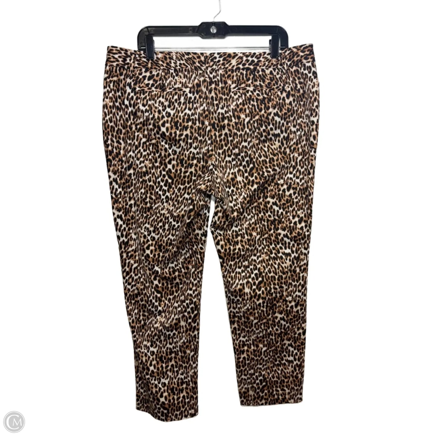 Pants Dress By Worthington In Leopard Print, Size: 14