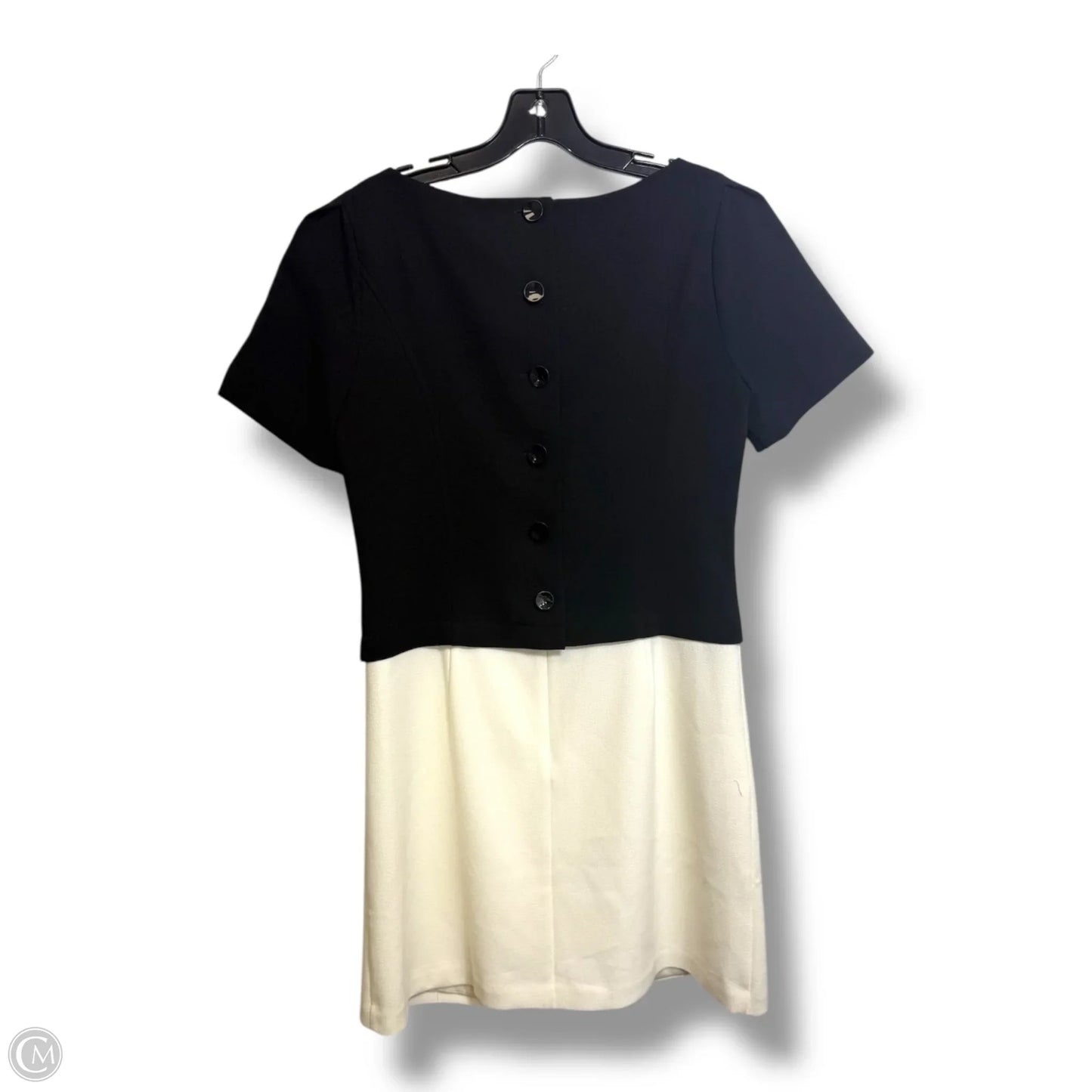 Dress Casual Short By White House Black Market In Black & White, Size: 8