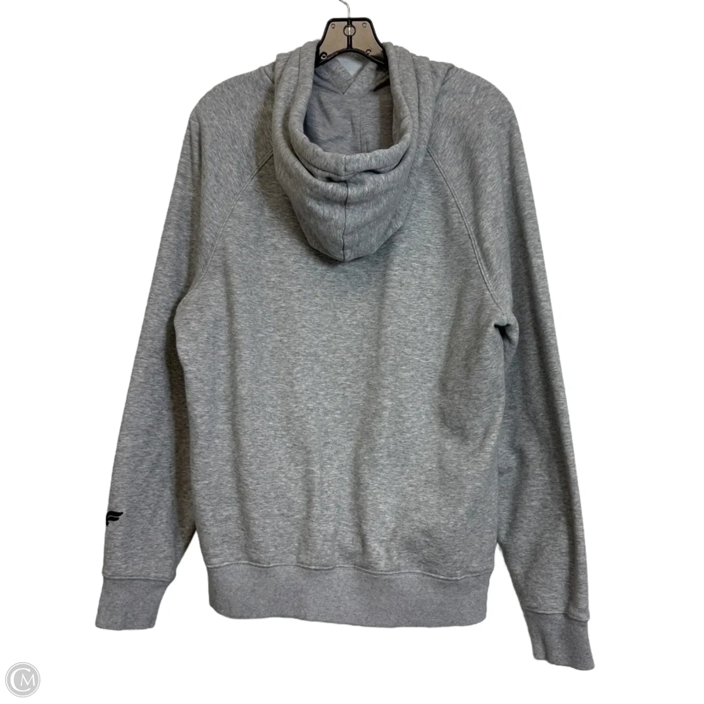 Athletic Sweatshirt Hoodie By Fabletics In Grey, Size: S